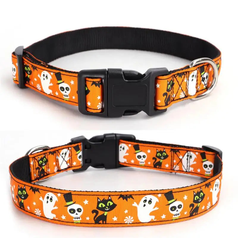 Halloween Collar Bat Unique Durable Demand Halloween Best Selling Spooky Halloween Dog Gear Dog Supplies Accessories Festive Pet