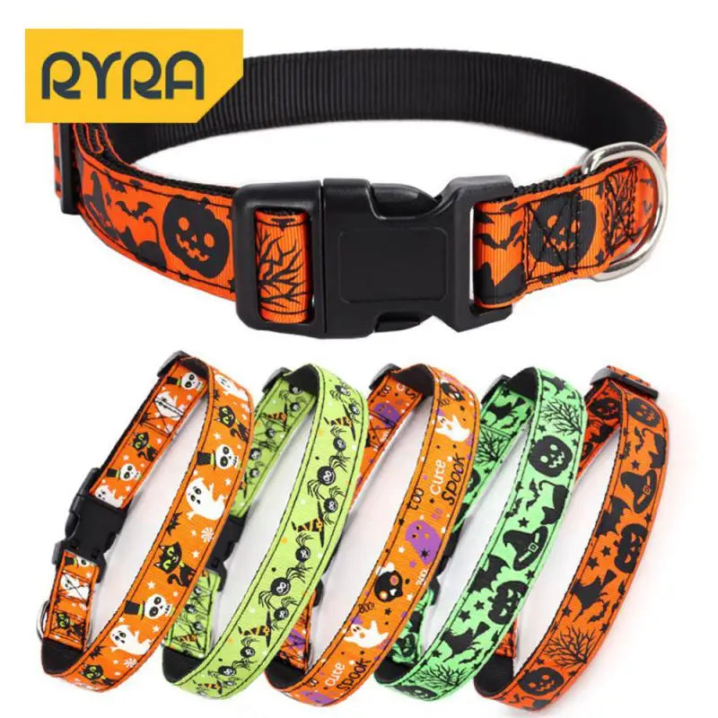 Halloween Collar Bat Unique Durable Demand Halloween Best Selling Spooky Halloween Dog Gear Dog Supplies Accessories Festive Pet