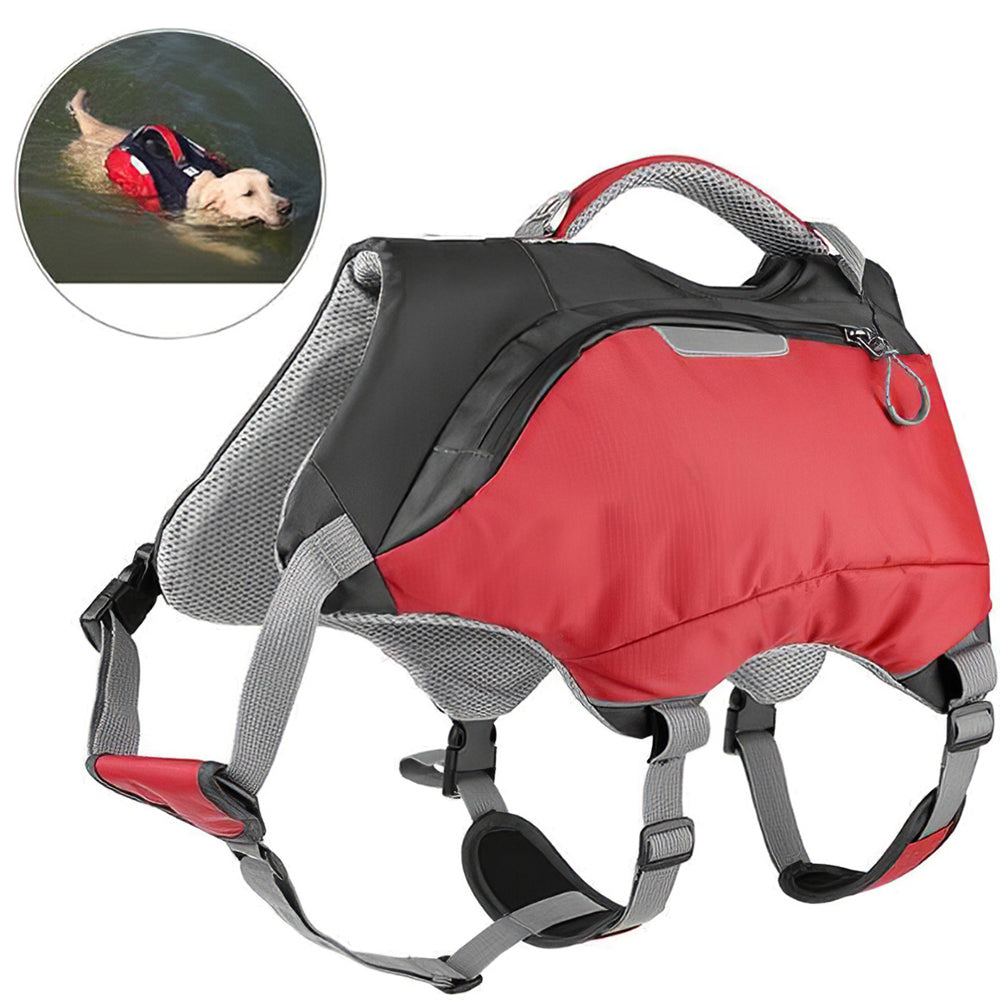 Mid to Large Size Waterproof Dog Bag Dog Life Swim Jacket