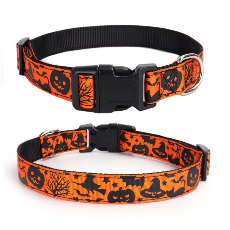 Halloween Collar Bat Unique Durable Demand Halloween Best Selling Spooky Halloween Dog Gear Dog Supplies Accessories Festive Pet