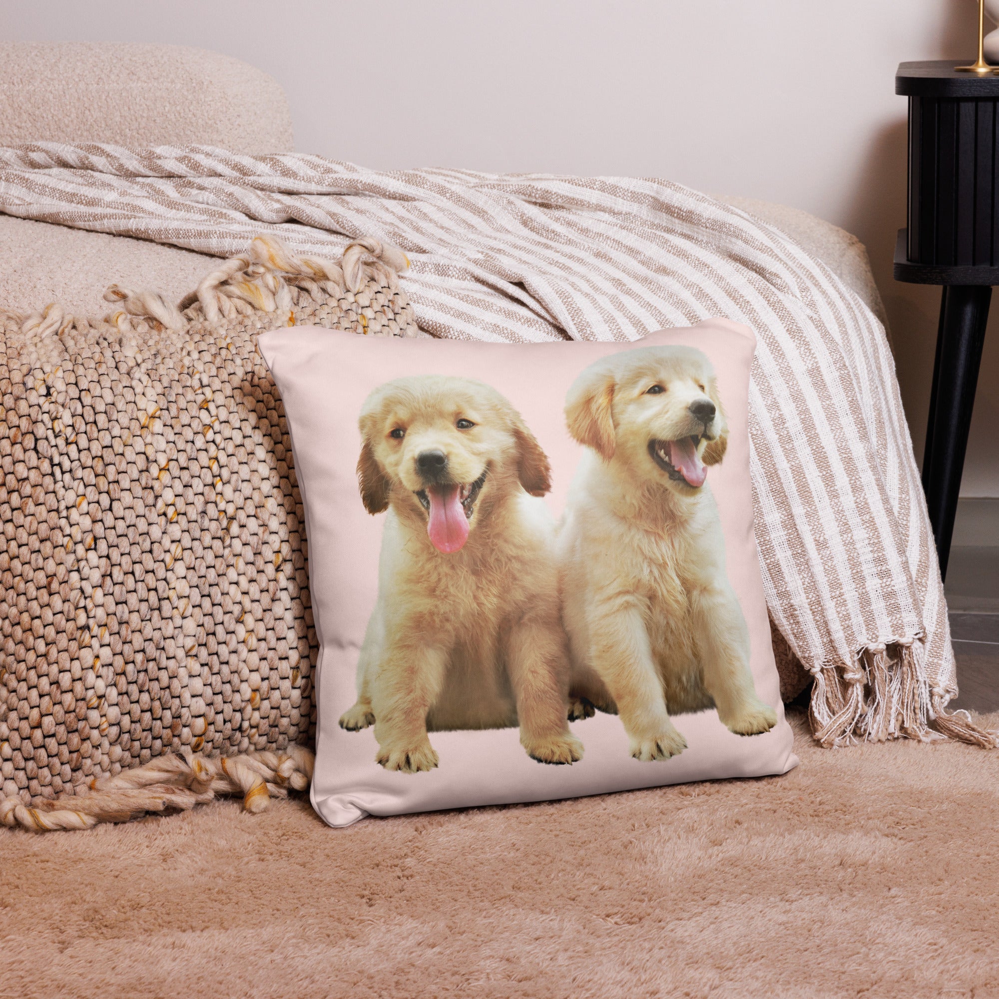 Pet Picture Throw Pillow