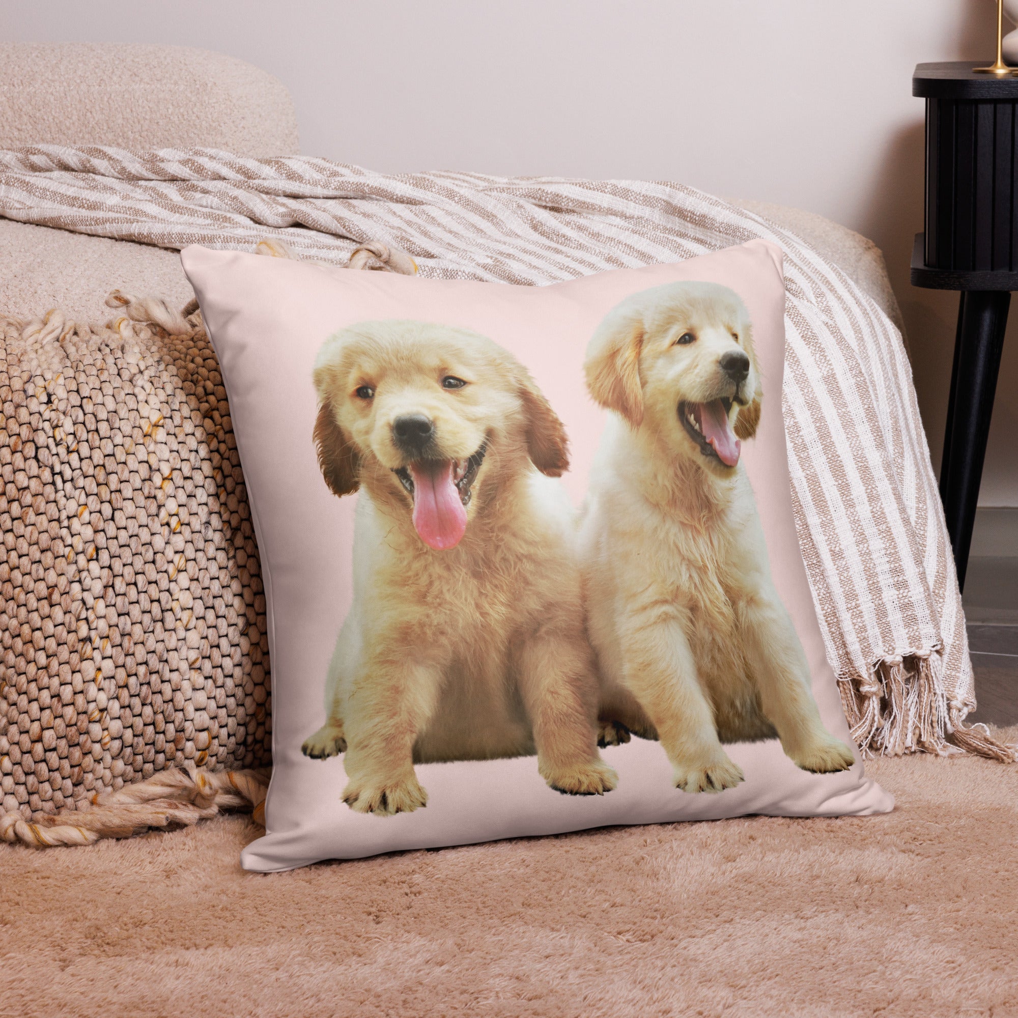 Pet Picture Throw Pillow