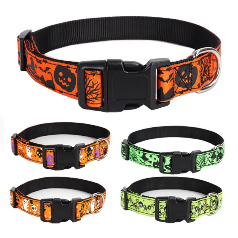 Halloween Collar Bat Unique Durable Demand Halloween Best Selling Spooky Halloween Dog Gear Dog Supplies Accessories Festive Pet