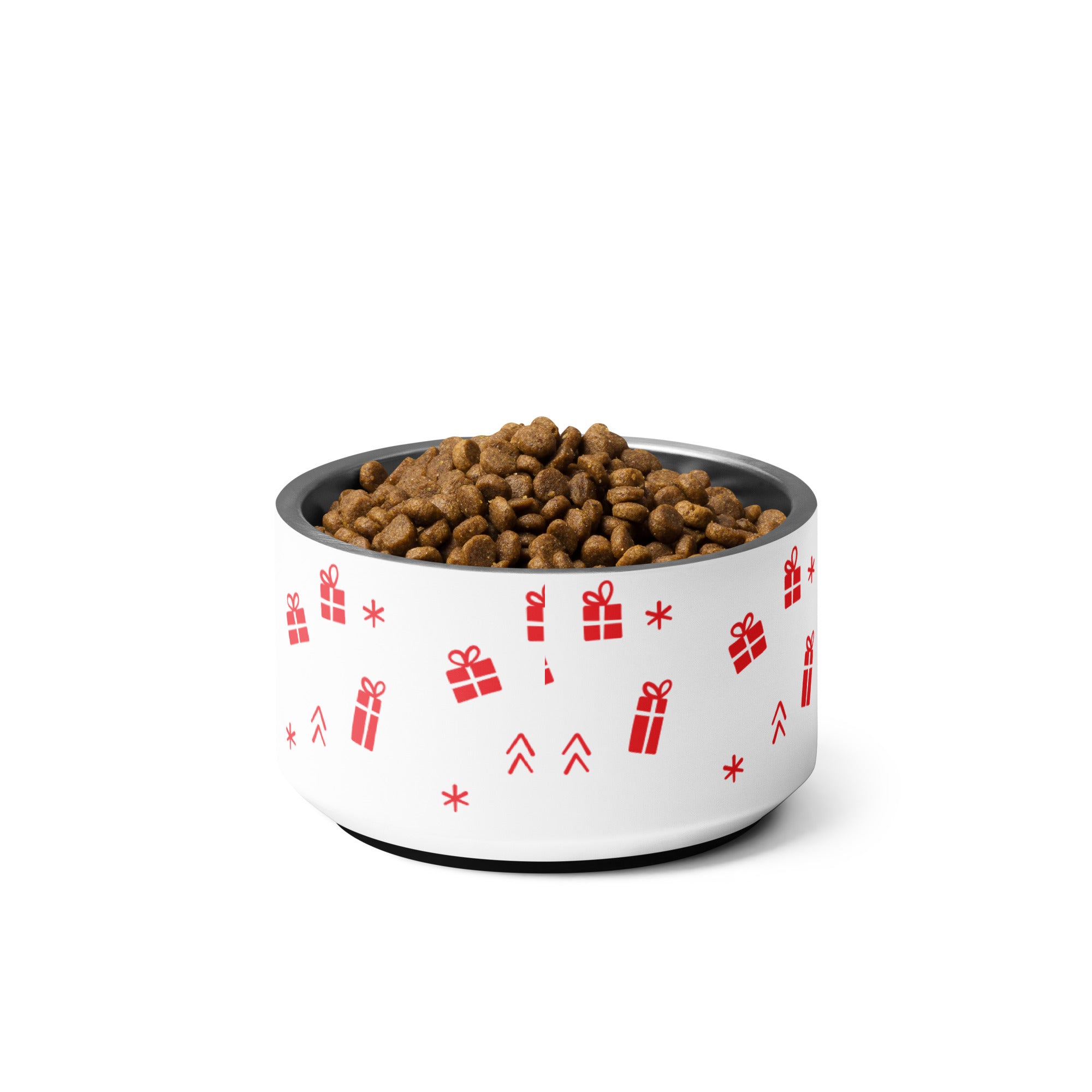 Christmas Gifts Pet Food Bowl, Can be Personalized with Your Pet's Name!