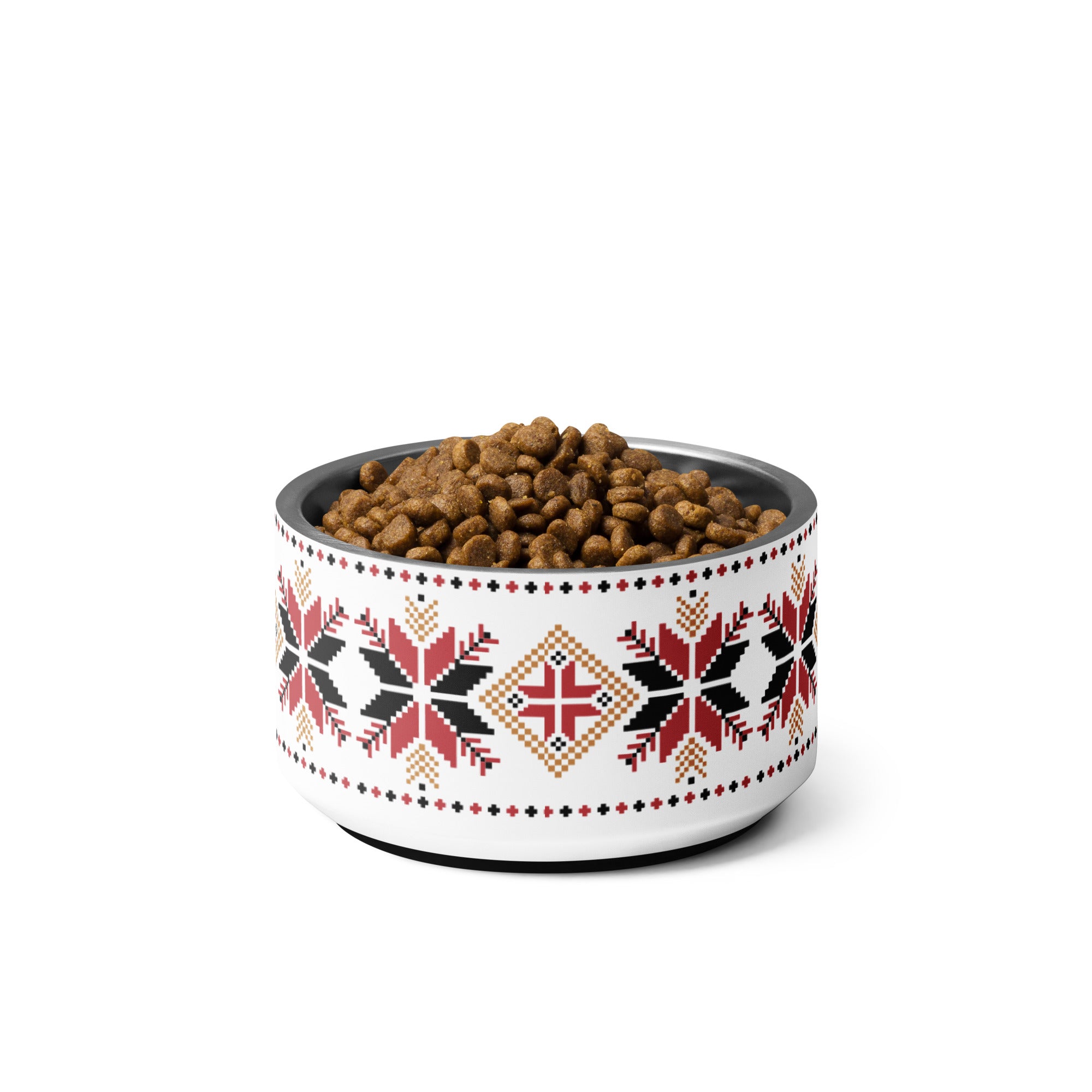 Christmas Scandinavian Motifs Pet bowl