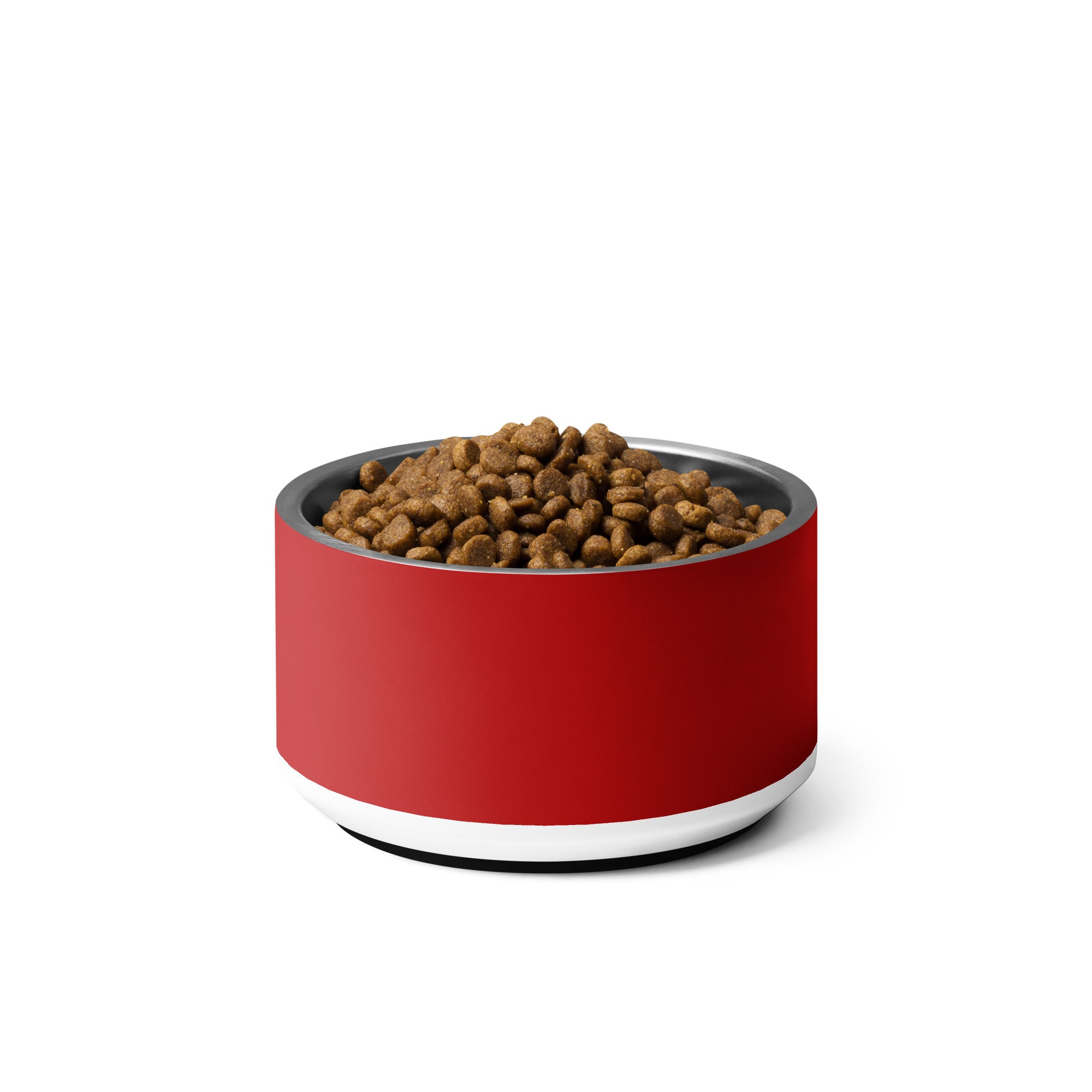 Christmas Holiday Red Personalized Pet Bowl