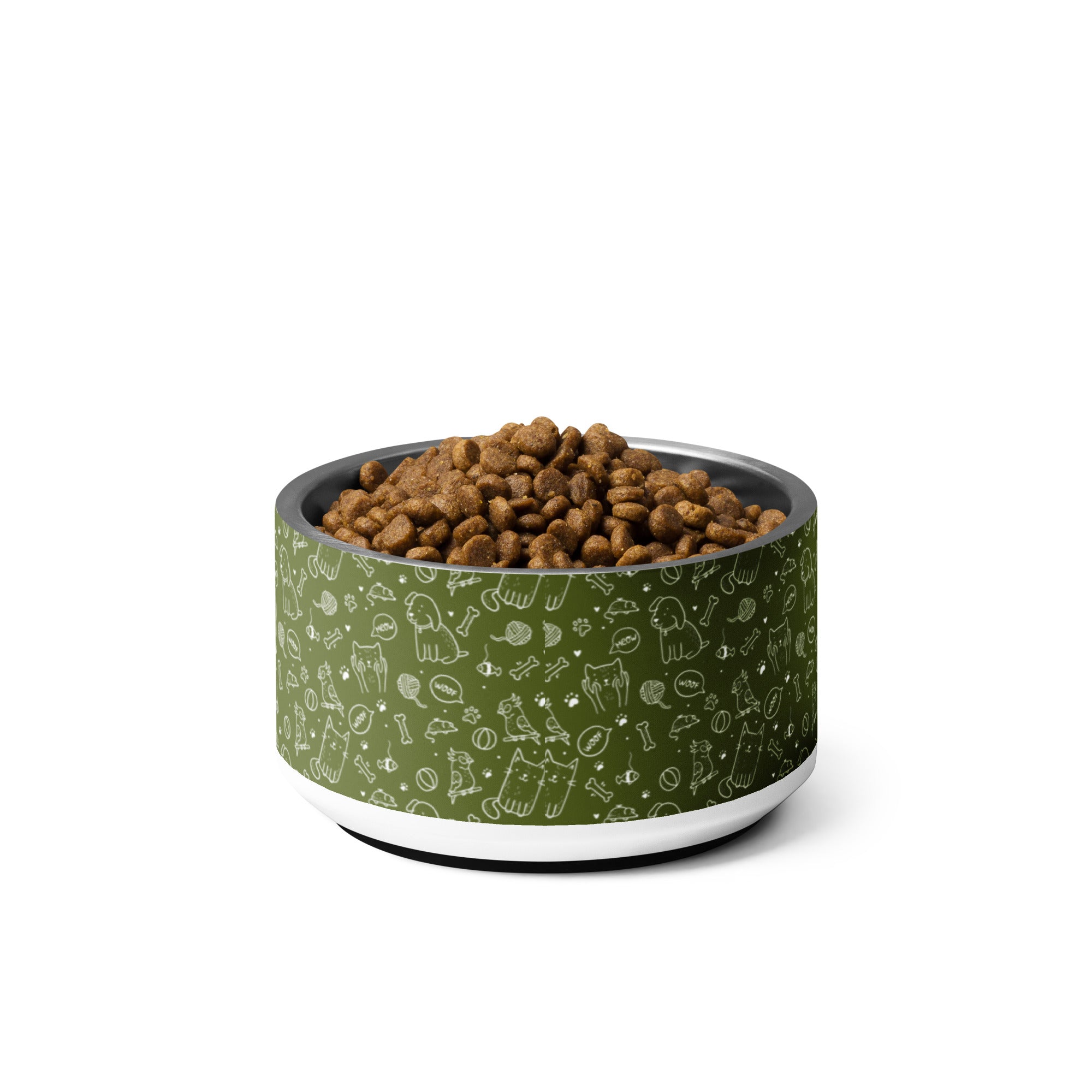 Doggie Days Pet Bowl, Personalization Optional