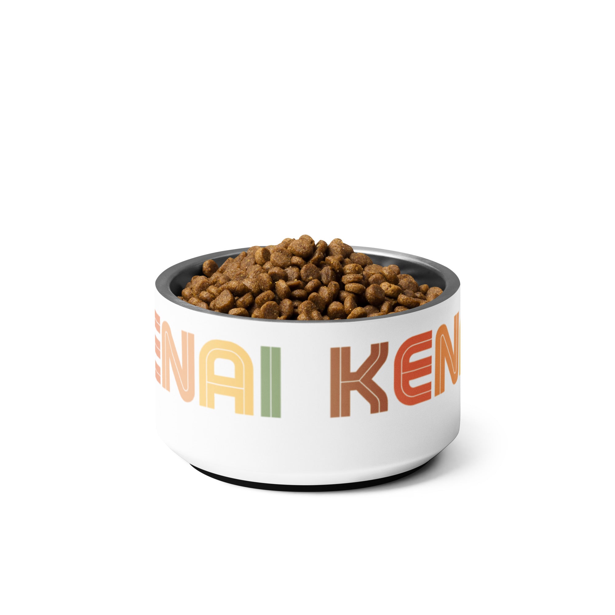 Personalized Warm Colors Font Pet bowl (Customizable)