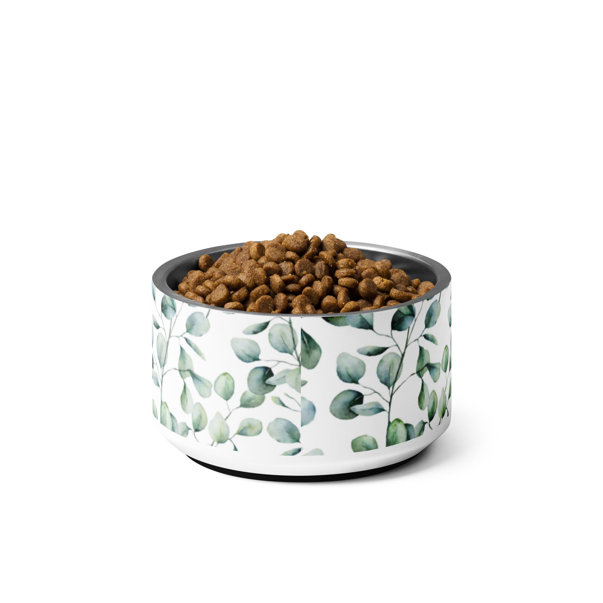 Eucalyptus Leaves Personalized Pet bowl