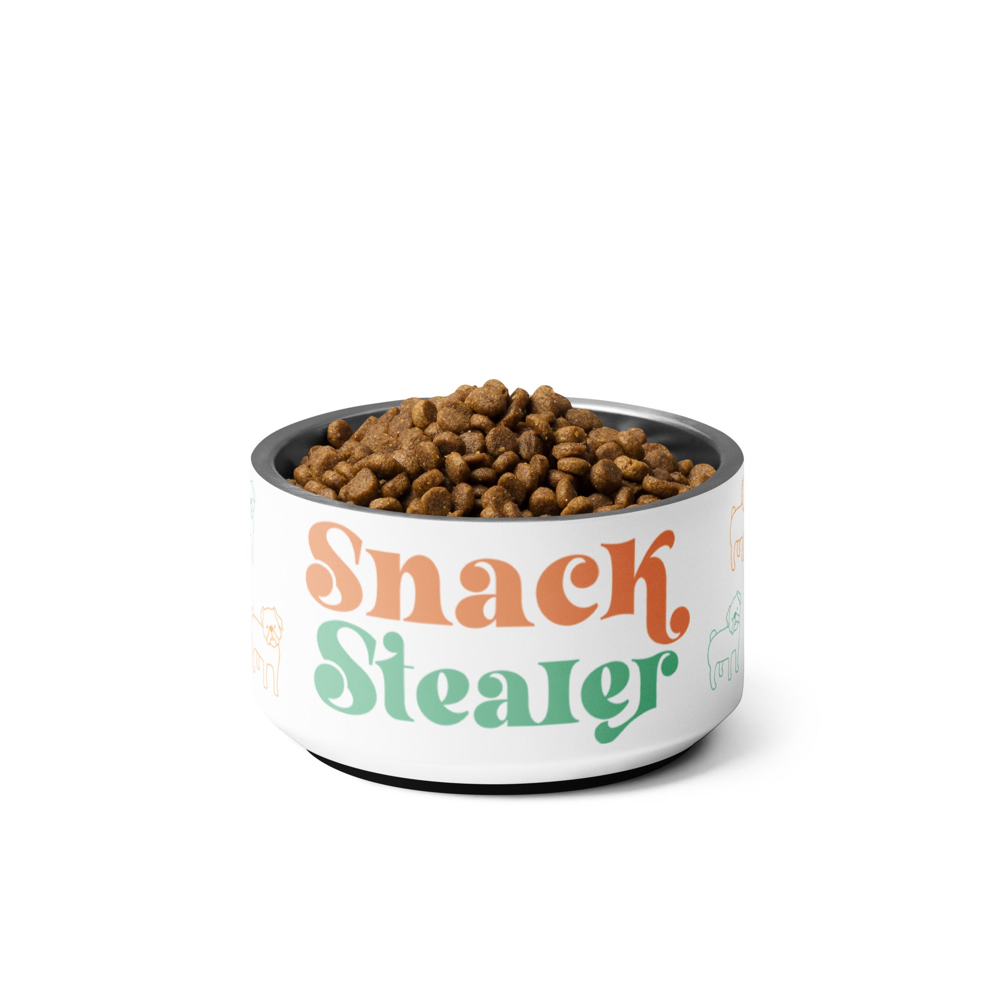 Cute "Snack Stealer" Pet Bowl