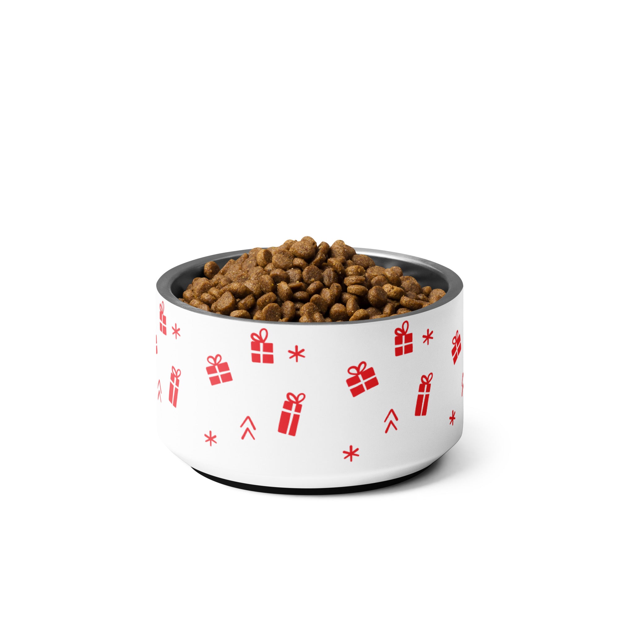 Christmas Gifts Pet Food Bowl, Can be Personalized with Your Pet's Name!