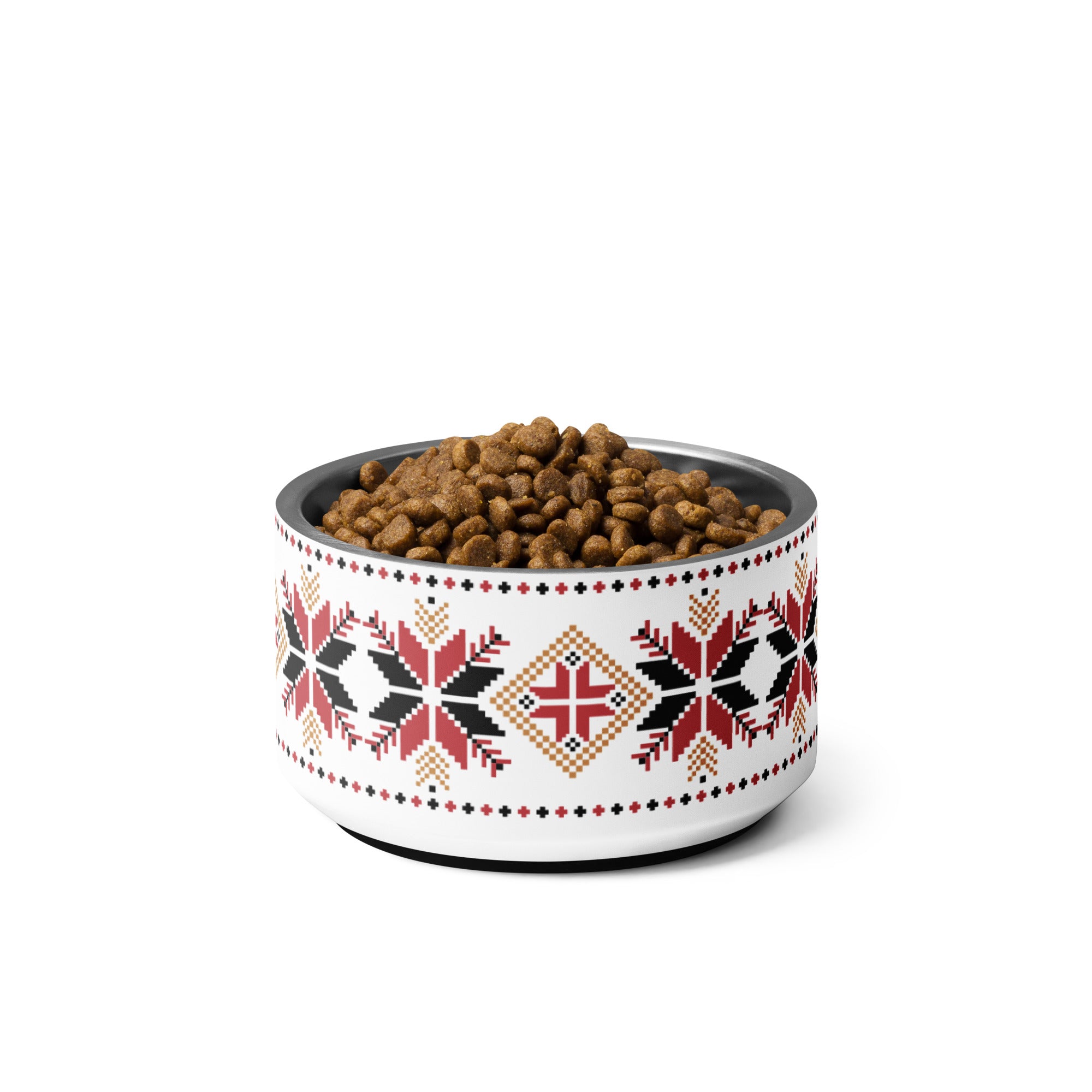 Christmas Scandinavian Motifs Pet bowl