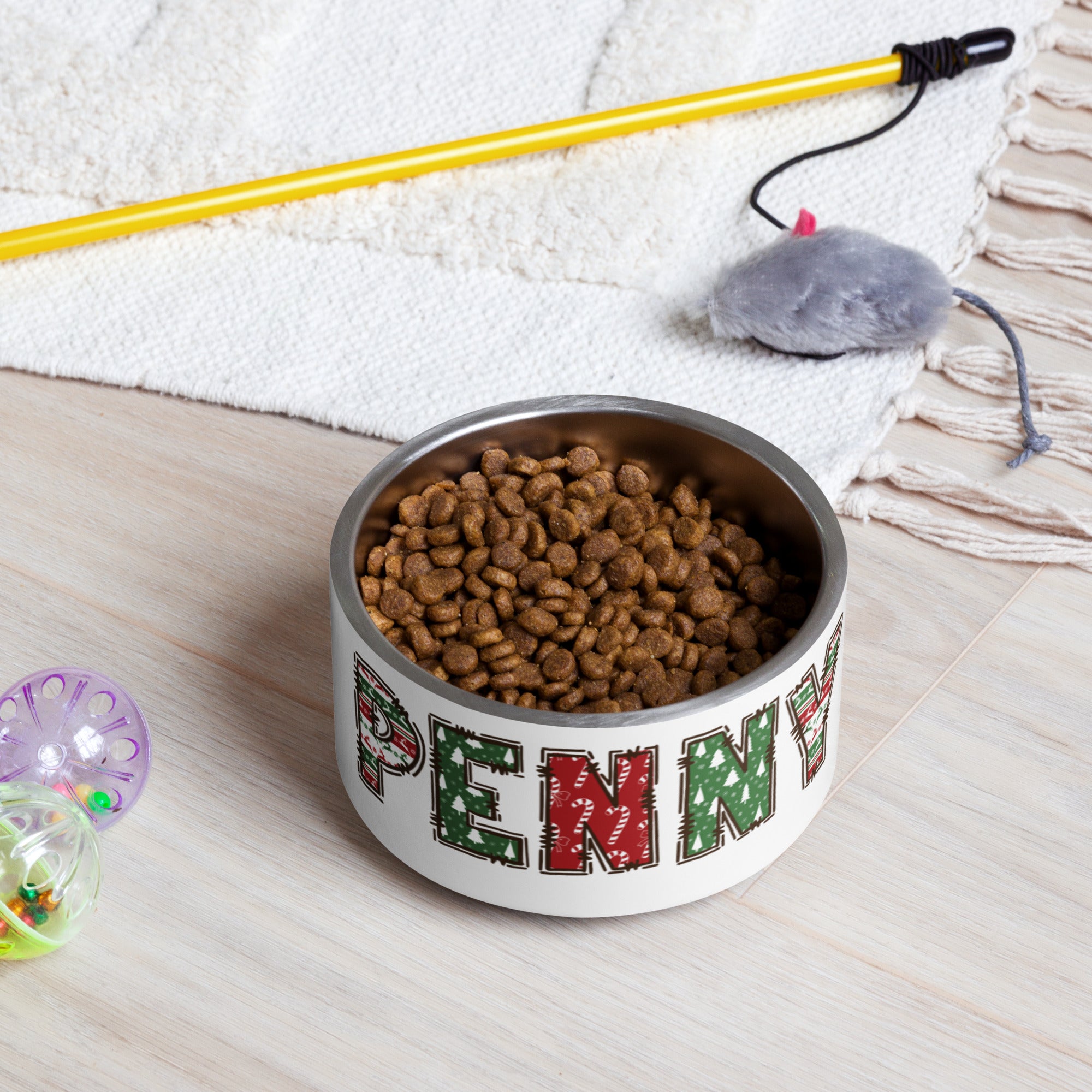 Christmas Letters Pet bowl