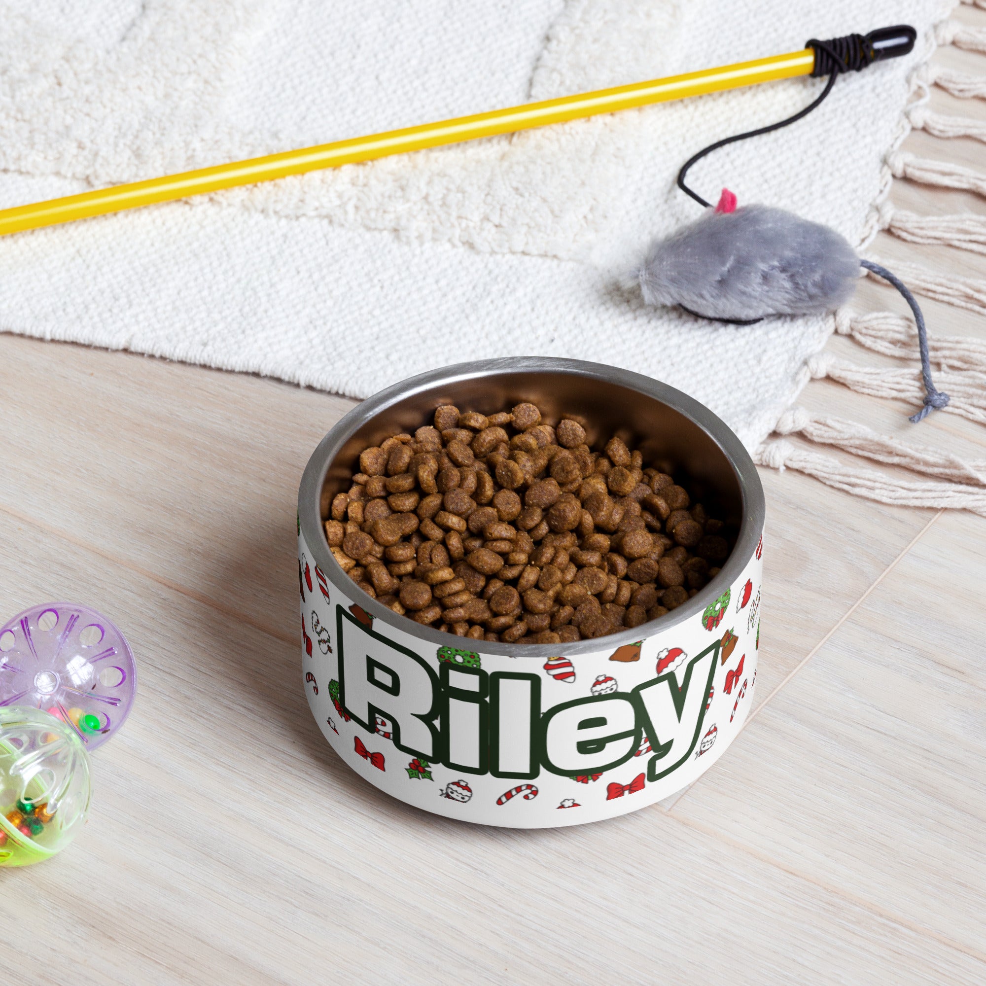 Cute Christmas Favorites Pet bowl