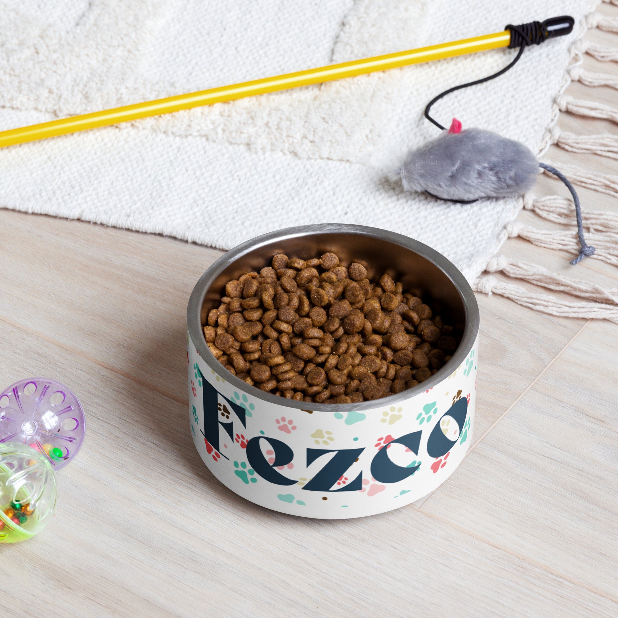 Paw Print Pet Bowl