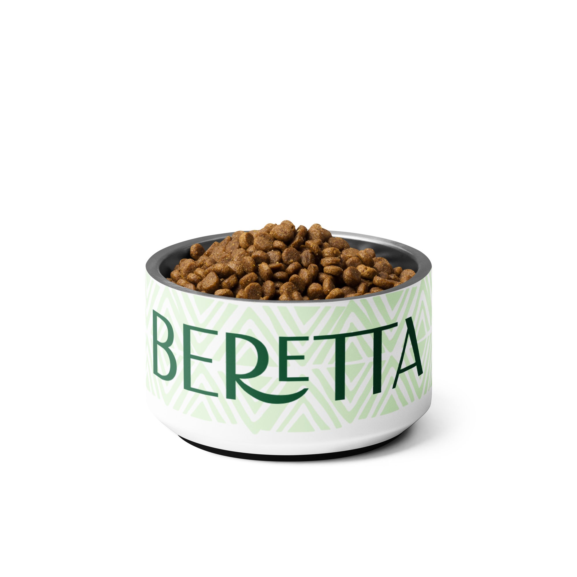 Minty Green Personalized Pet bowl