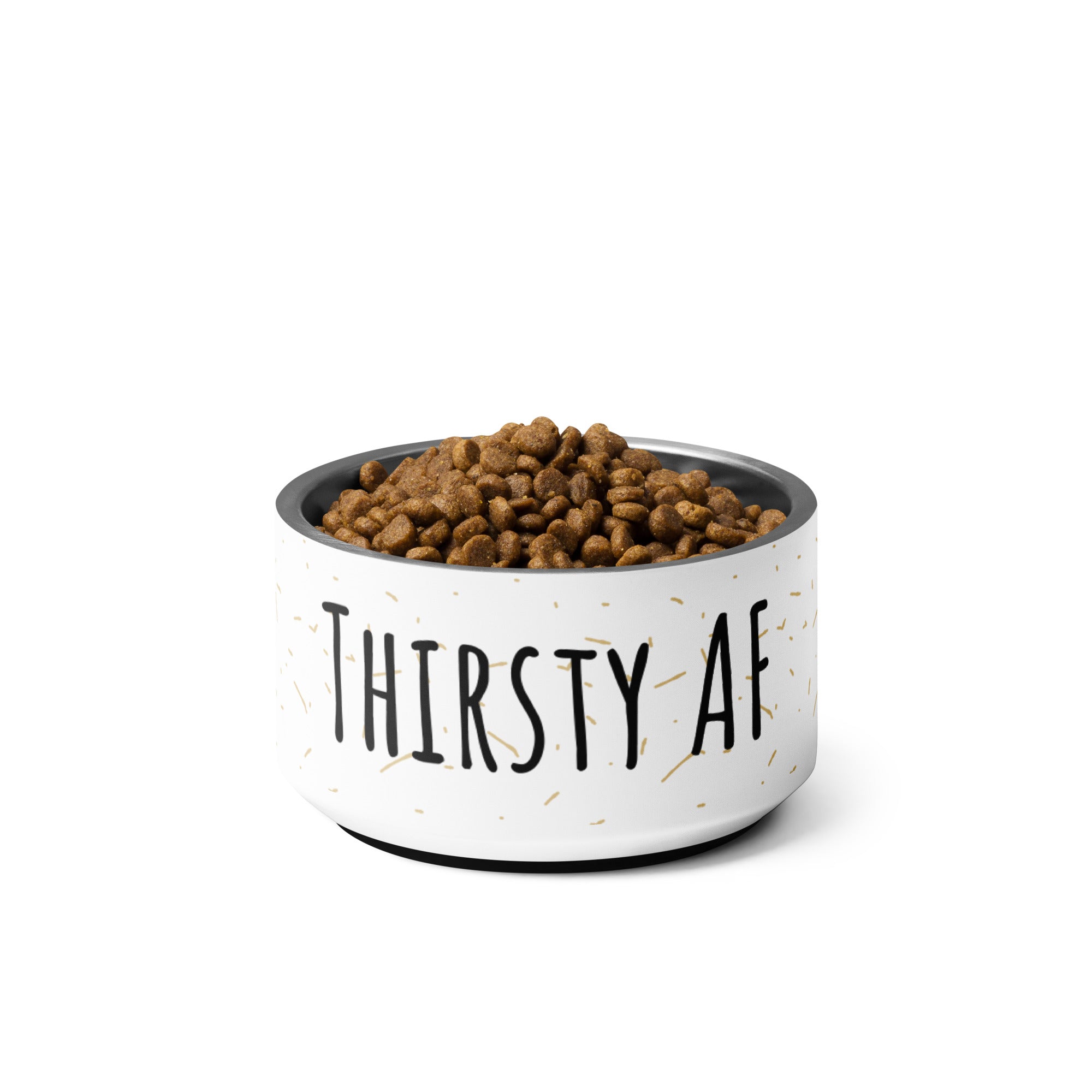 Thirsty Funny Pet bowl Gift