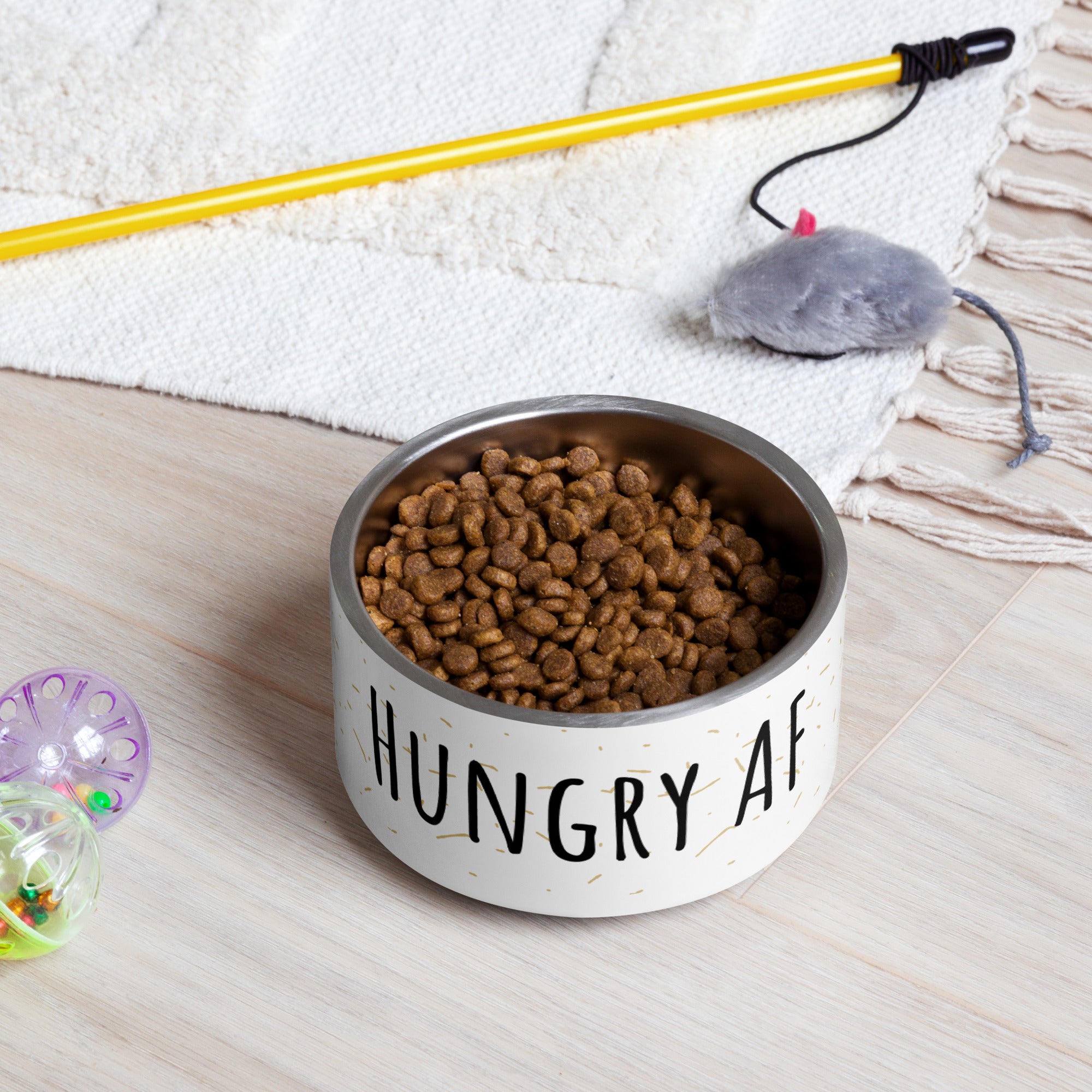 Funny Hungry Pet bowl