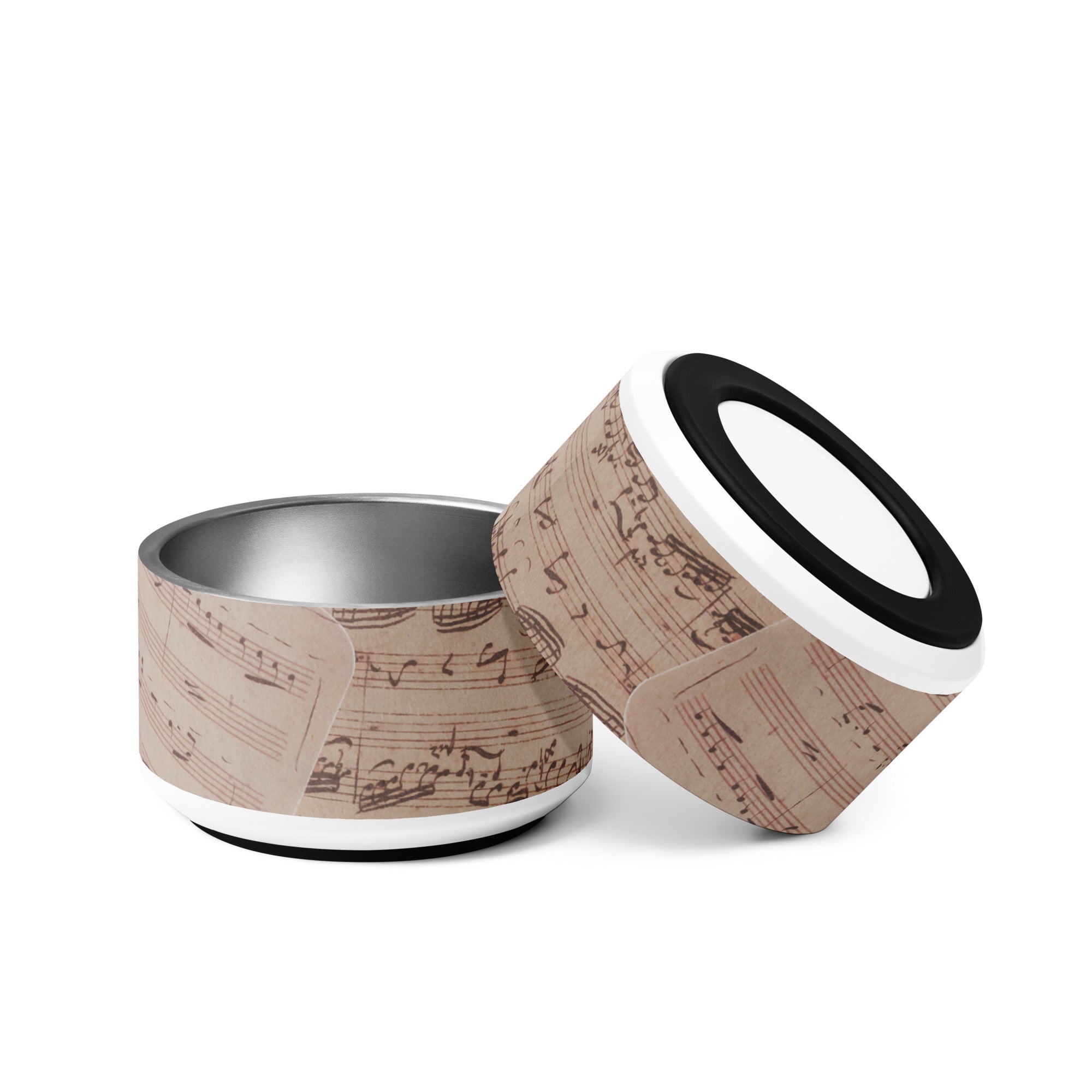 Music Sheets Pet bowl