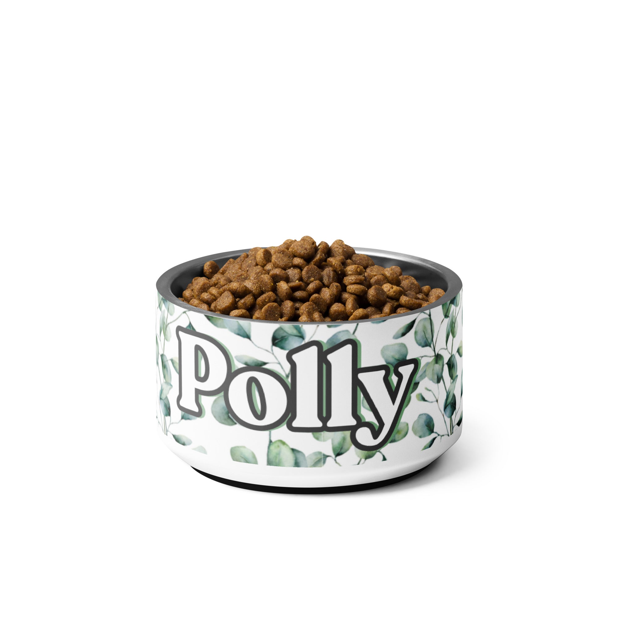 Eucalyptus Leaves Personalized Pet bowl