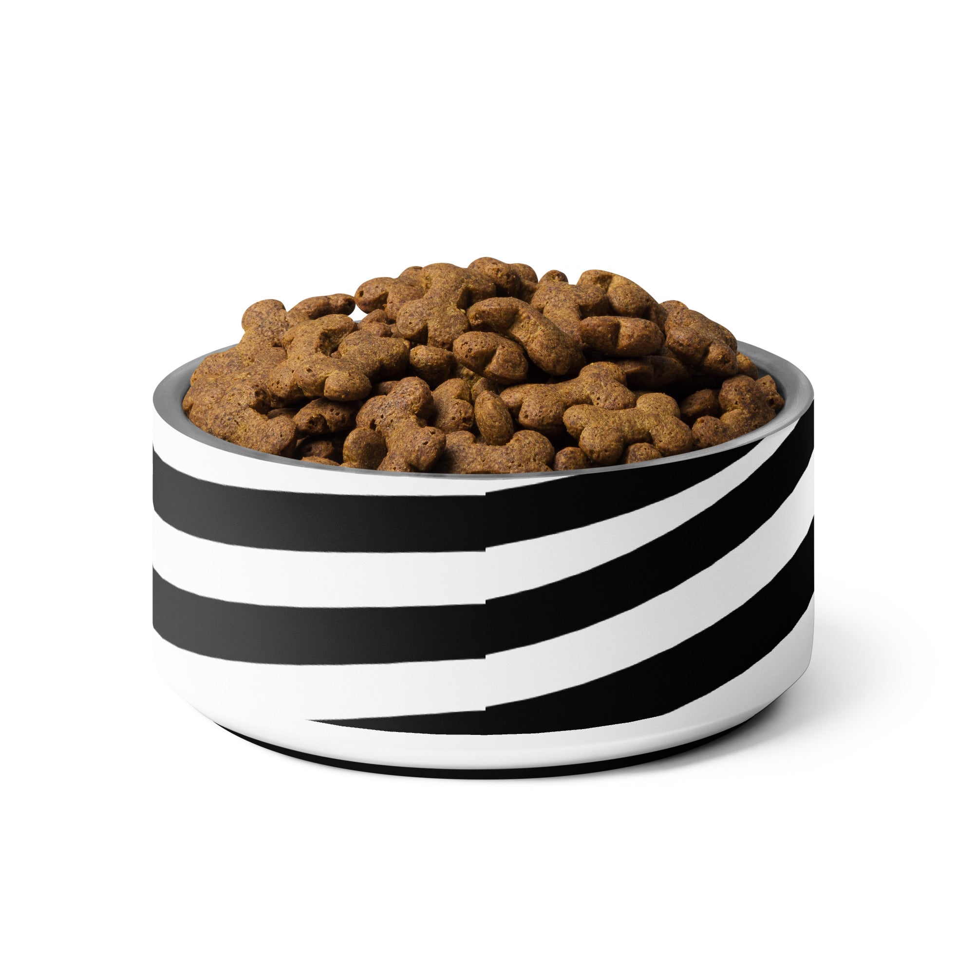 Personalized Pet Bowl, Black and White