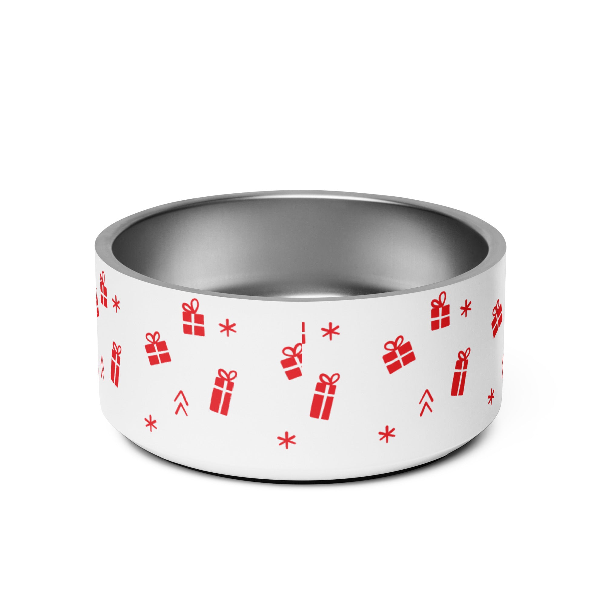 Christmas Gifts Pet Food Bowl, Can be Personalized with Your Pet's Name!