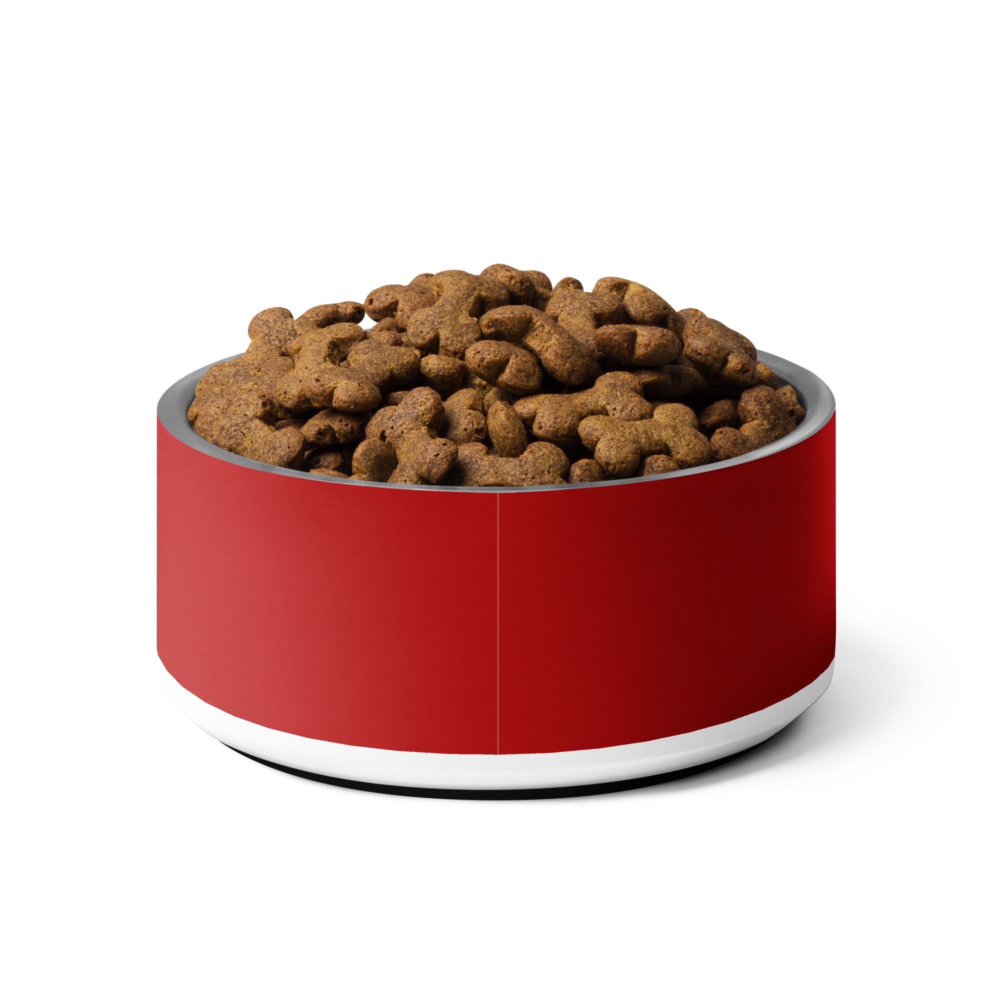 Christmas Holiday Red Personalized Pet Bowl