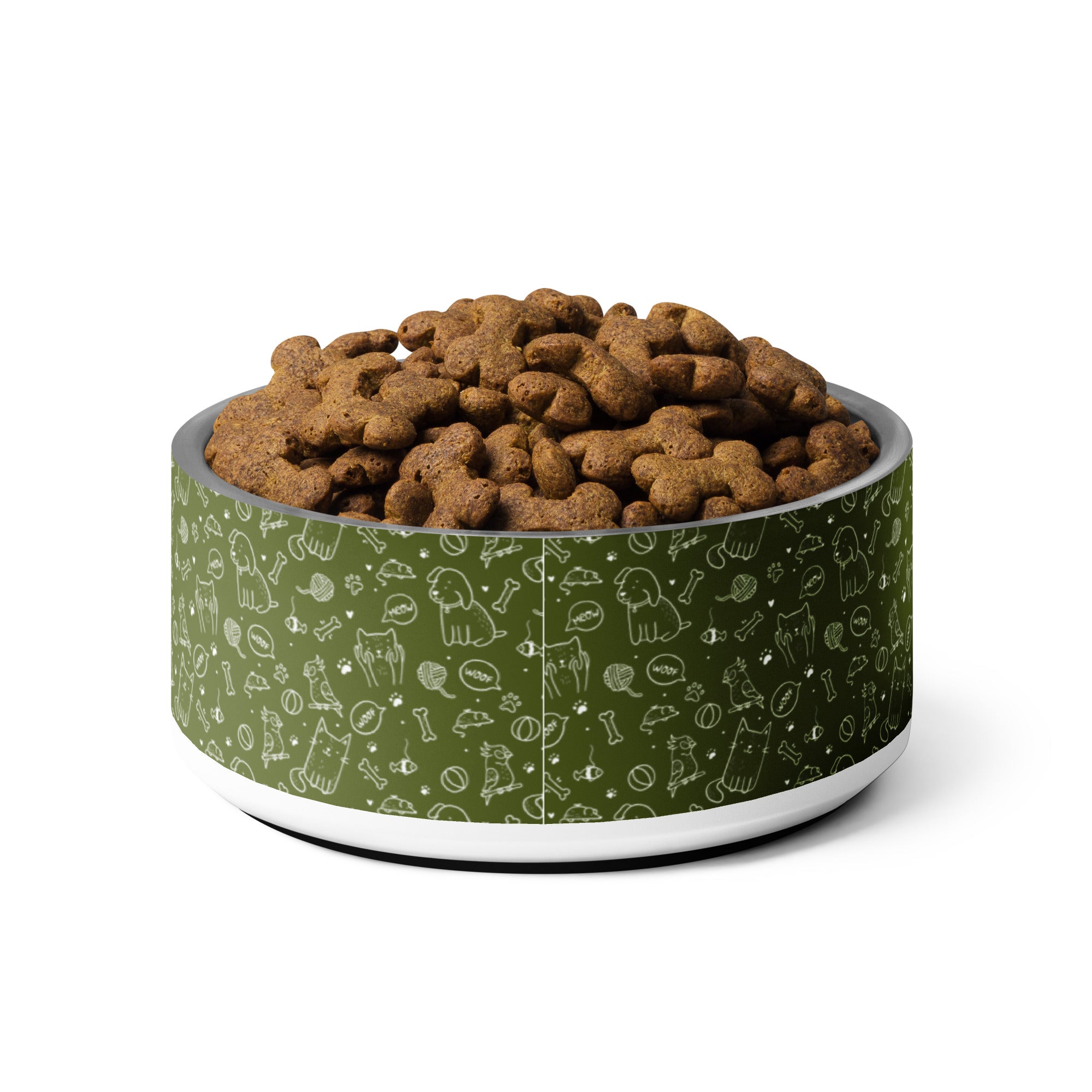 Doggie Days Pet Bowl, Personalization Optional