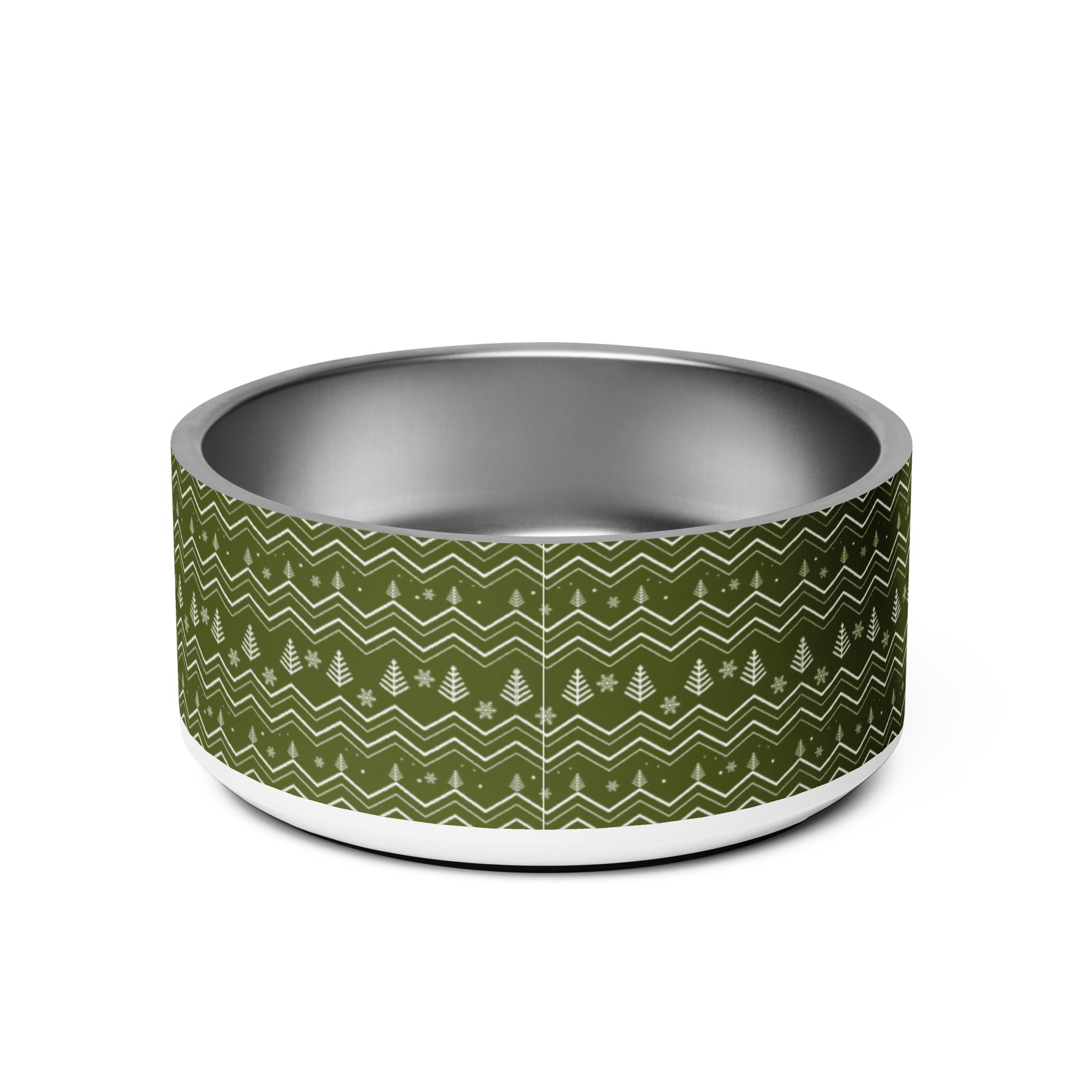 Christmas Minimalist Pattern Pet bowl