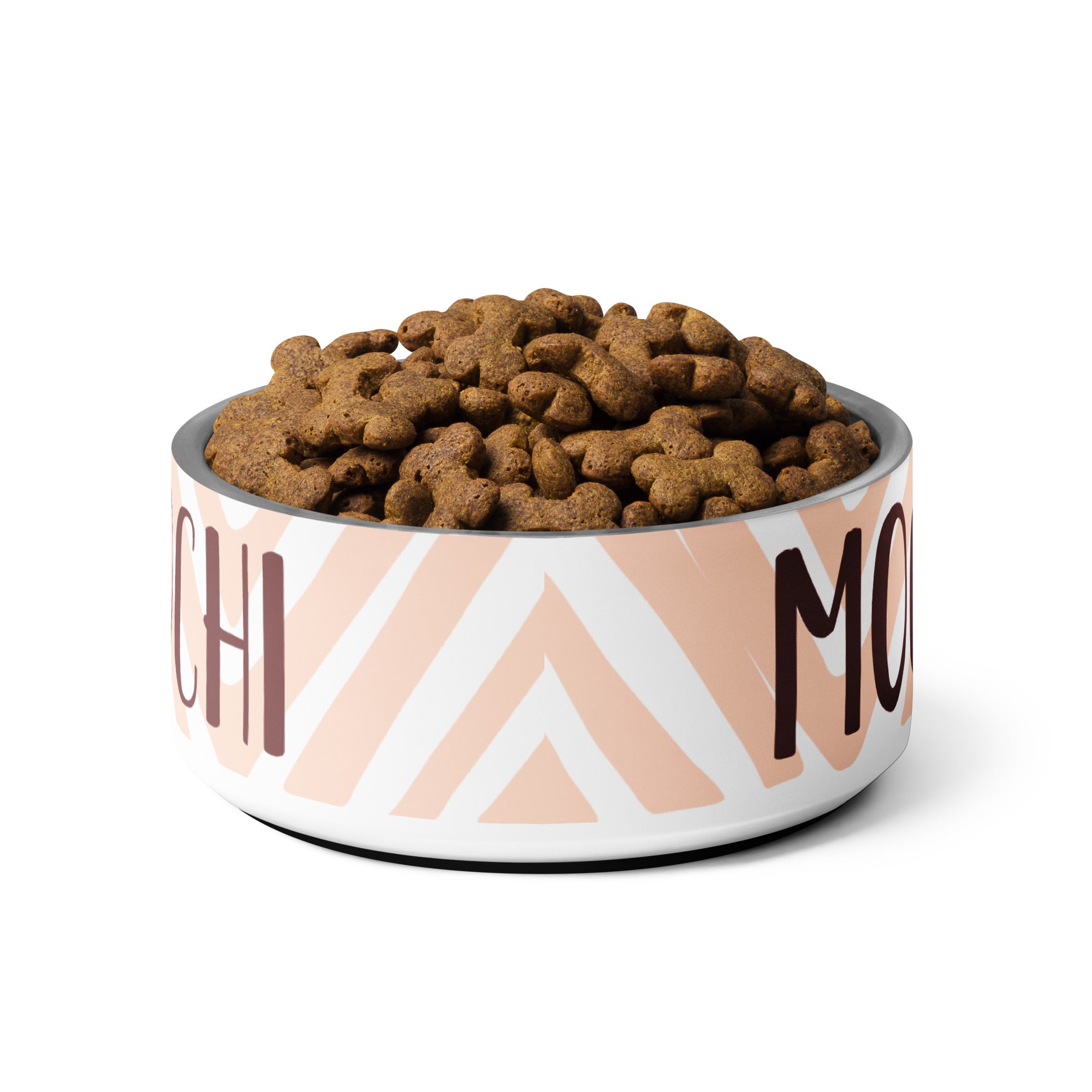 Chevron Personalized Pet bowl