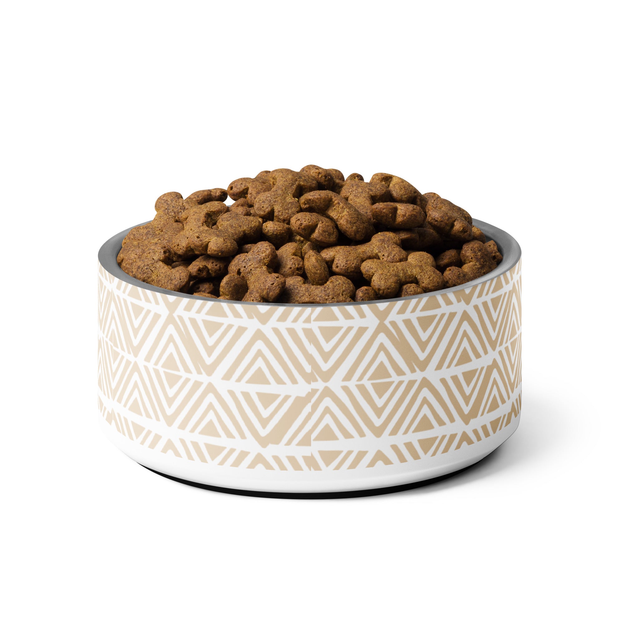 Neutral Tan Personalized Pet bowl