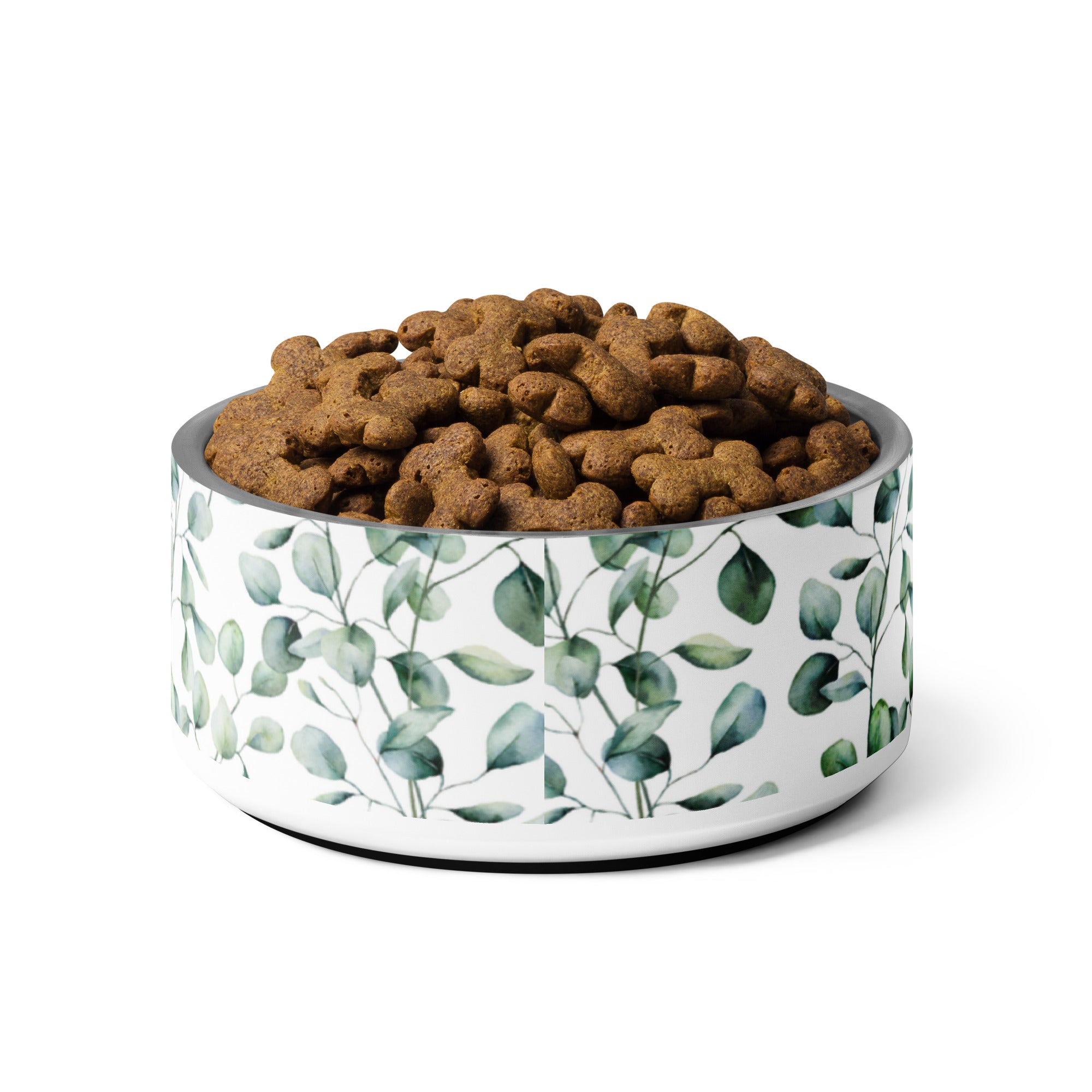 Eucalyptus Leaves Personalized Pet bowl