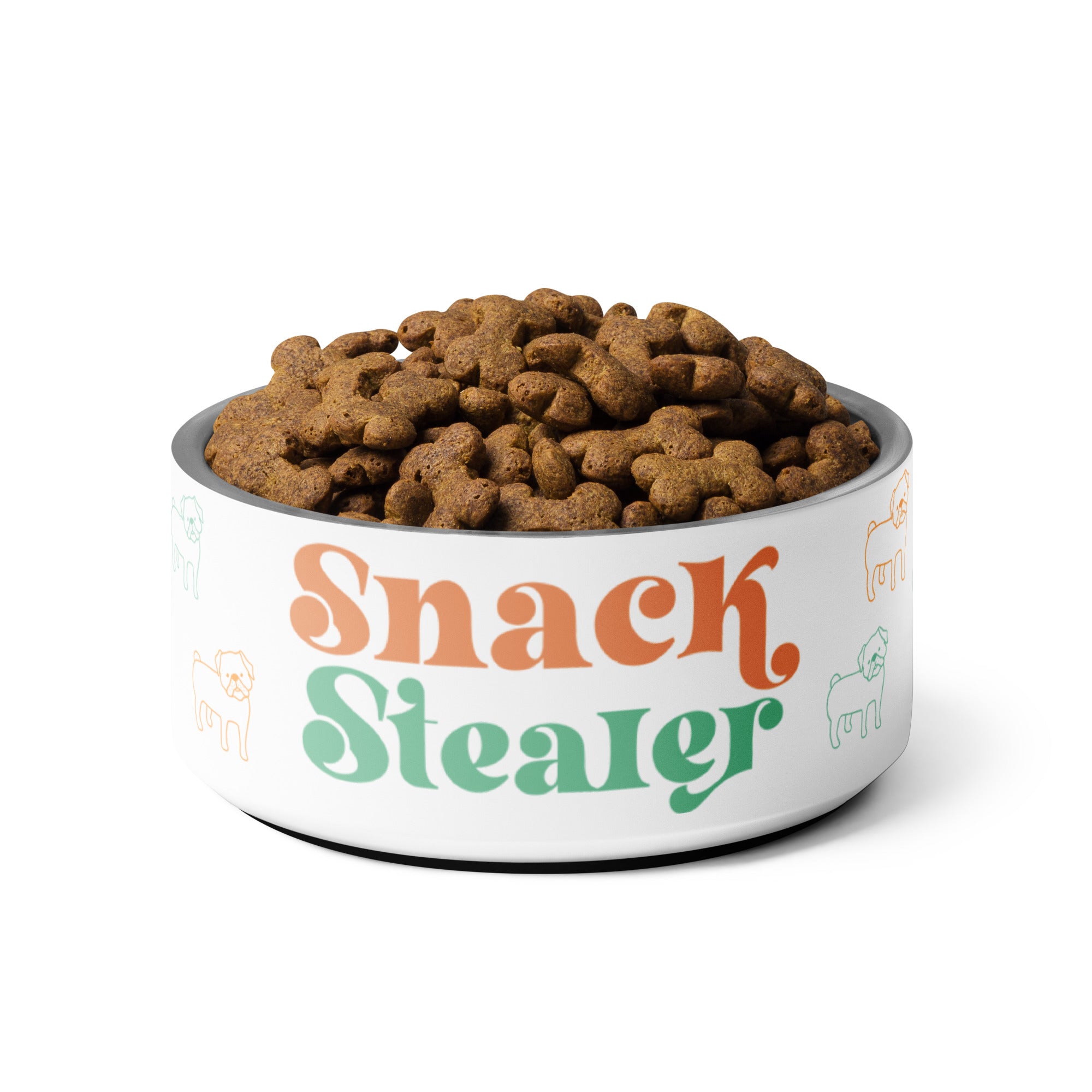 Cute "Snack Stealer" Pet Bowl