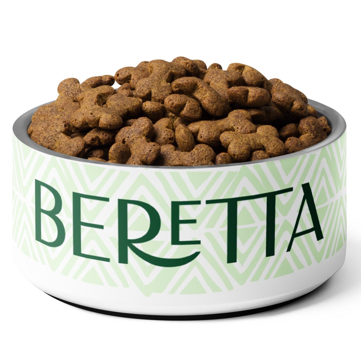 Minty Green Personalized Pet bowl