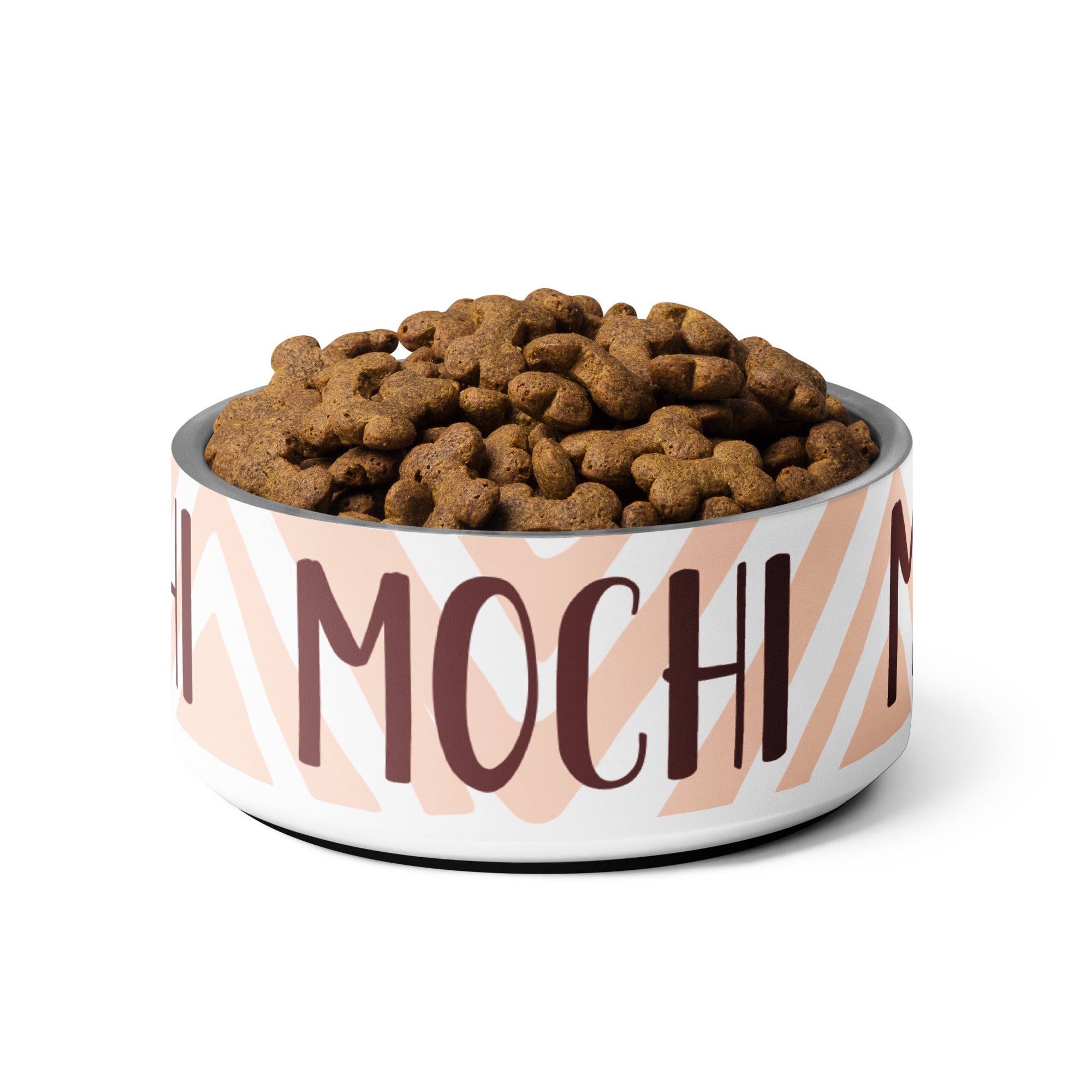 Chevron Personalized Pet bowl