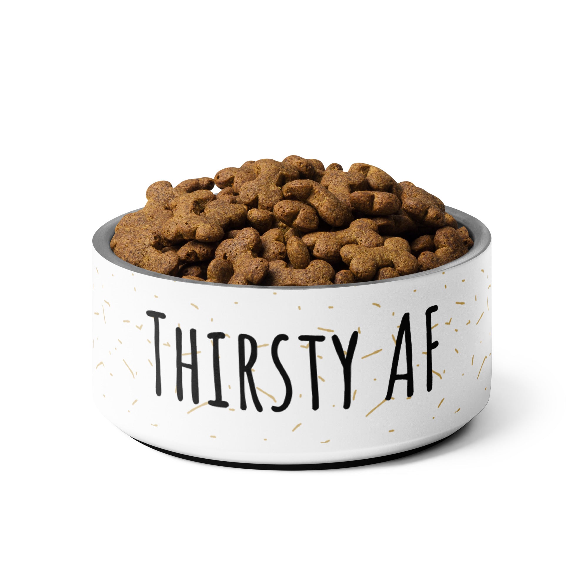 Thirsty Funny Pet bowl Gift