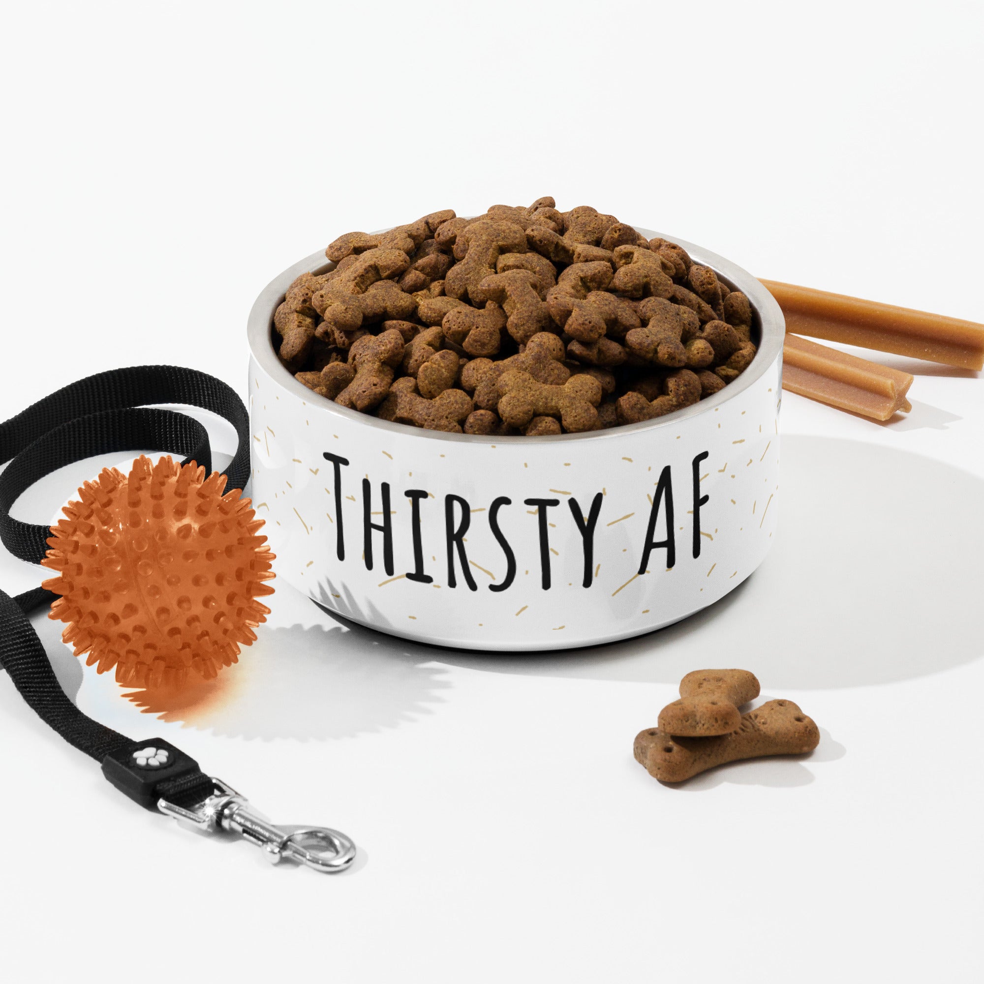 Thirsty Funny Pet bowl Gift