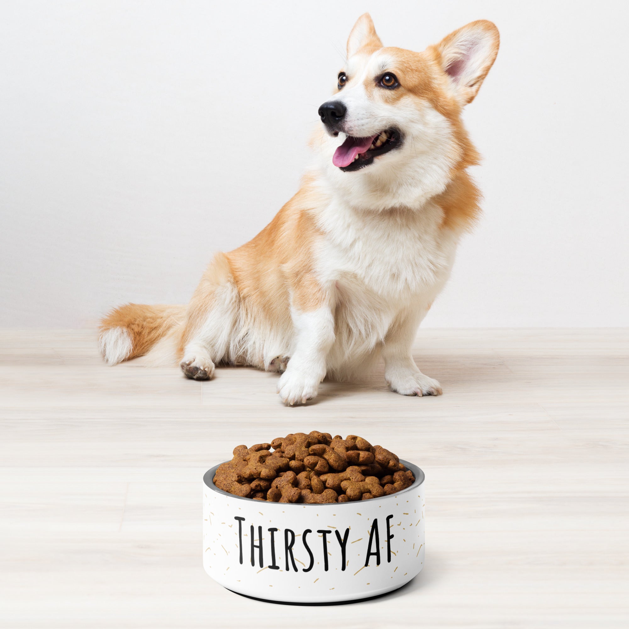 Thirsty Funny Pet bowl Gift