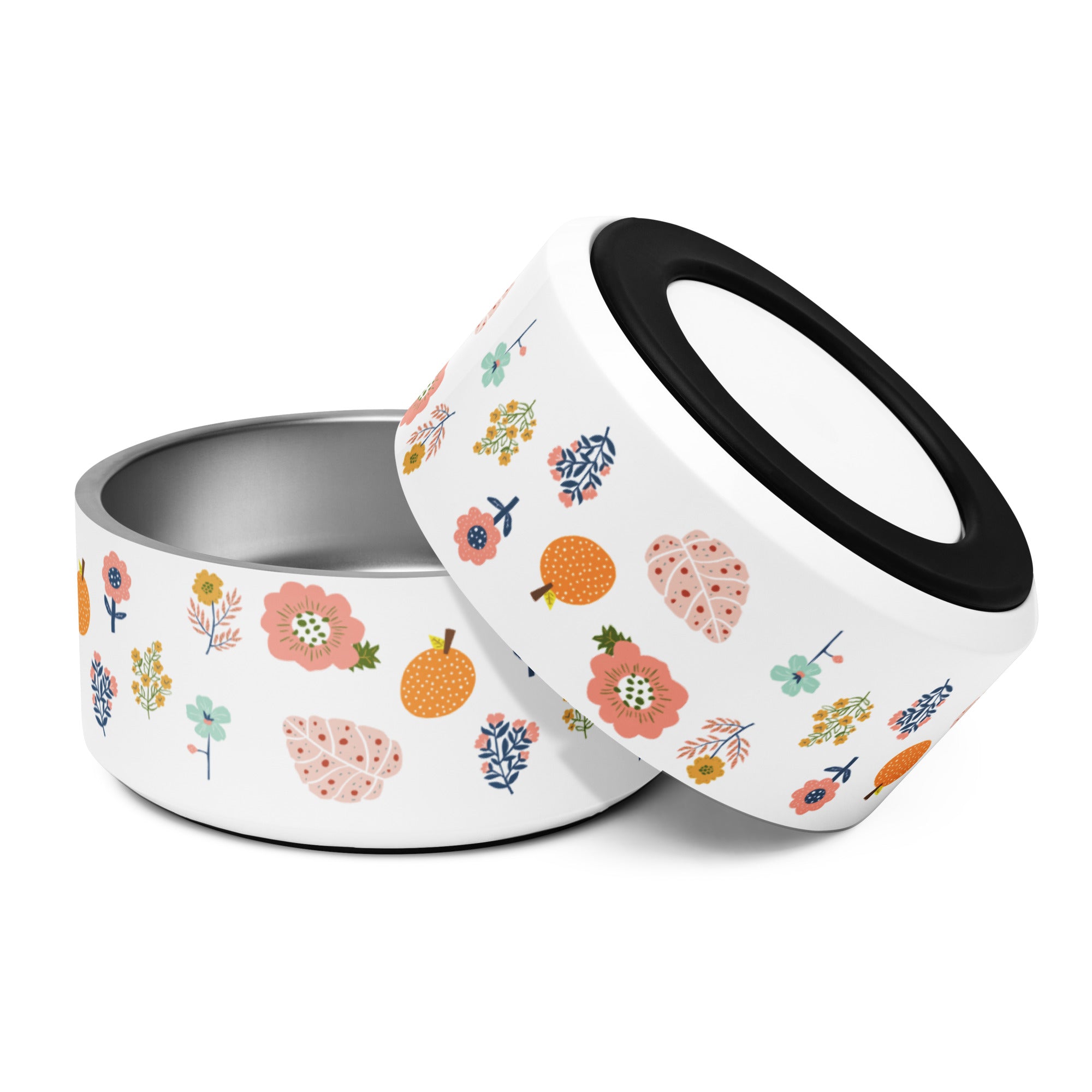 Boho Flowers Pet bowl