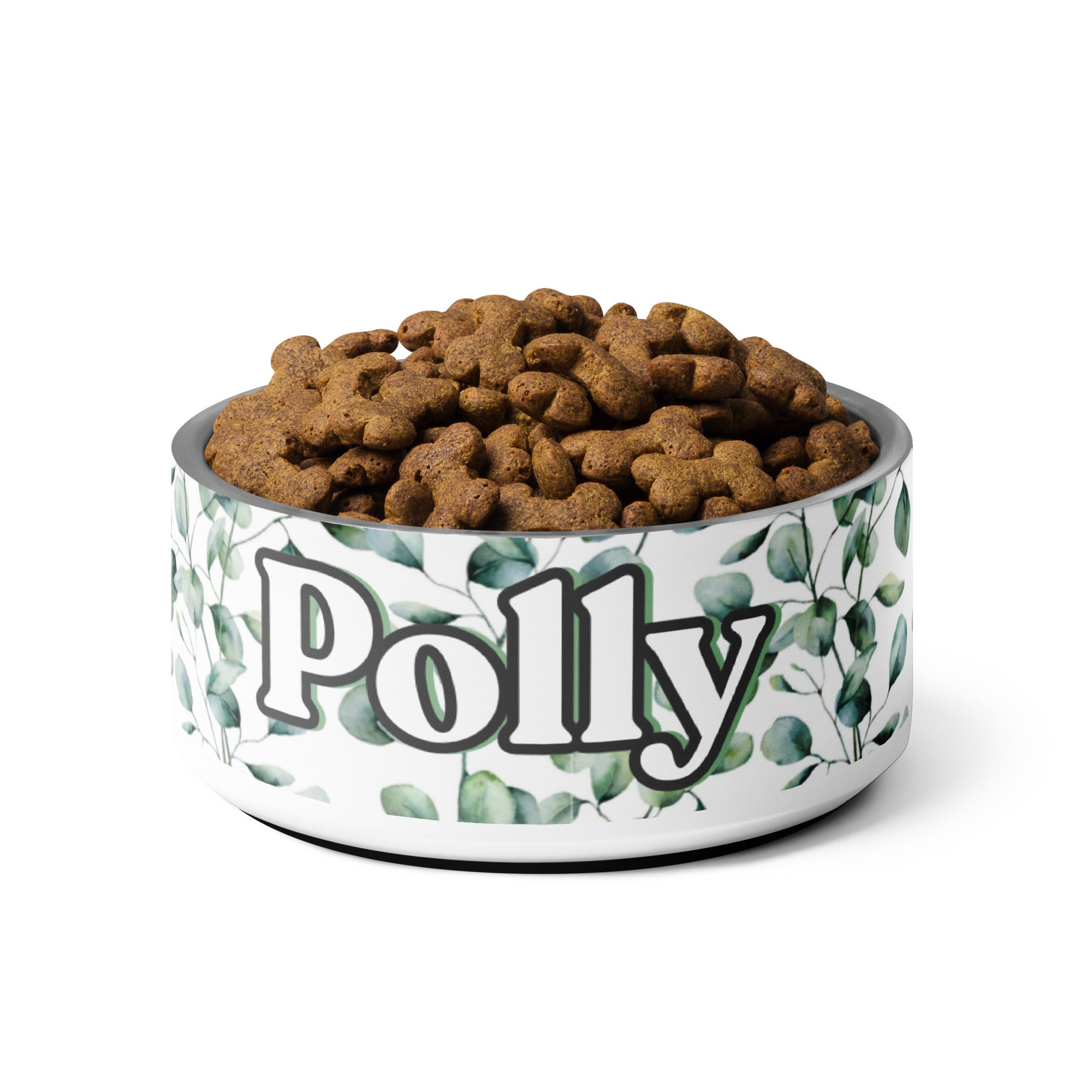 Eucalyptus Leaves Personalized Pet bowl