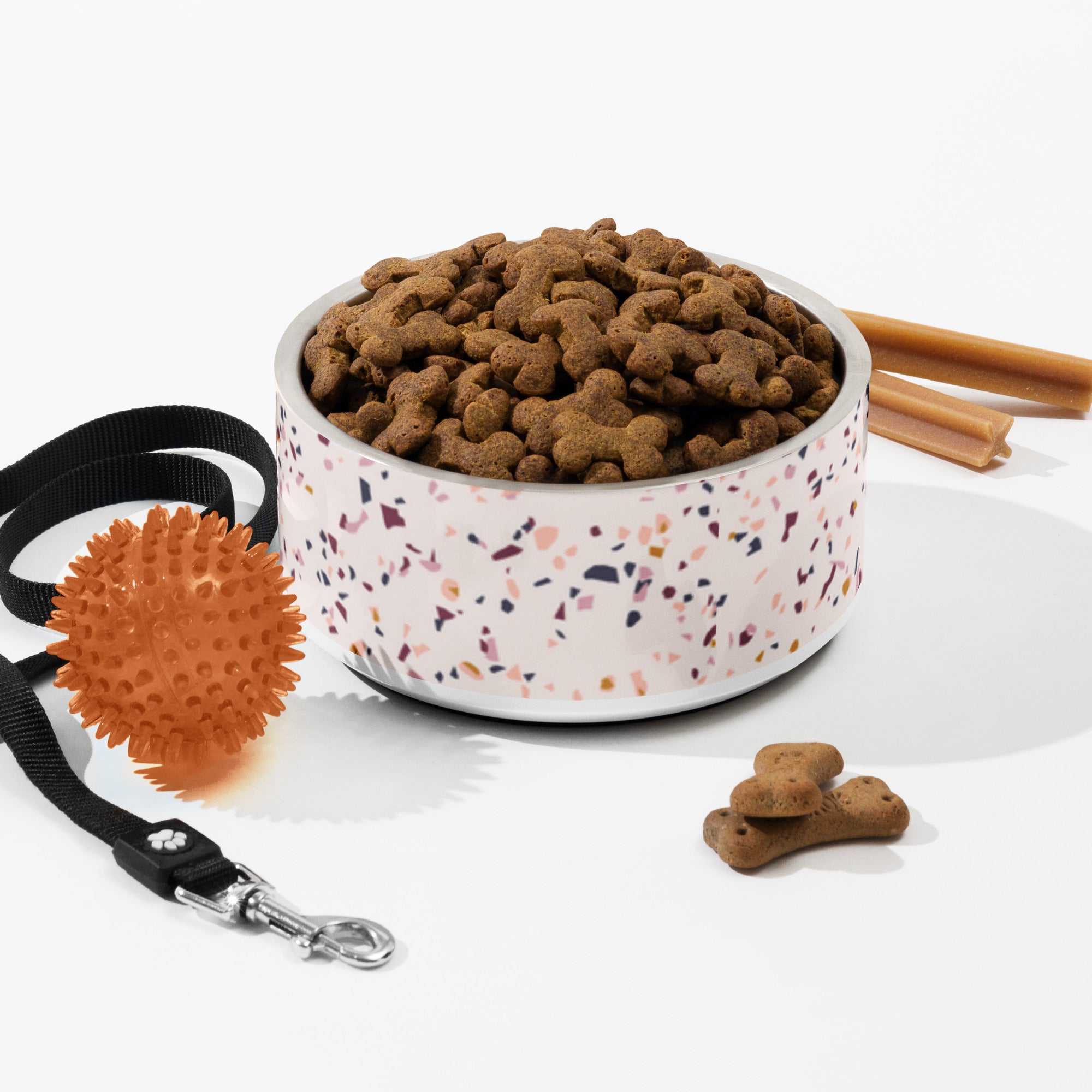 Terrazzo Print Pet bowl