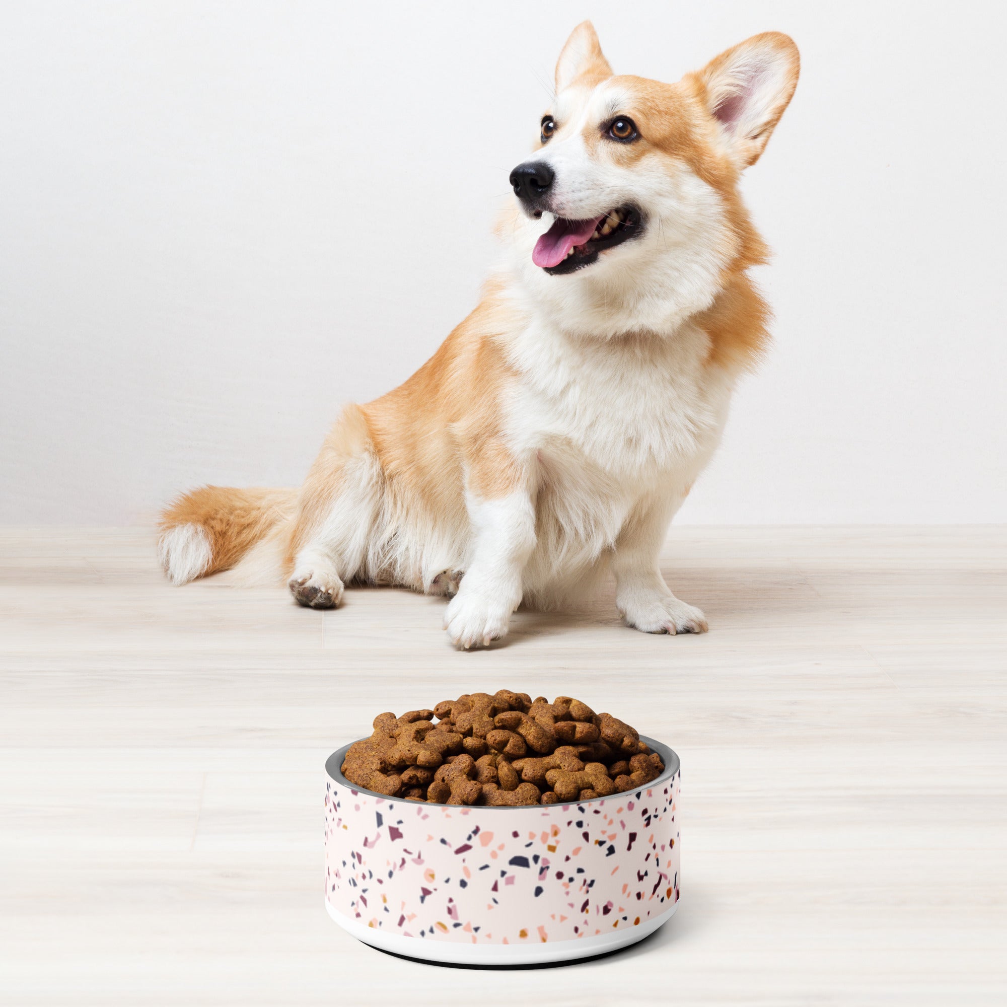 Terrazzo Print Pet bowl