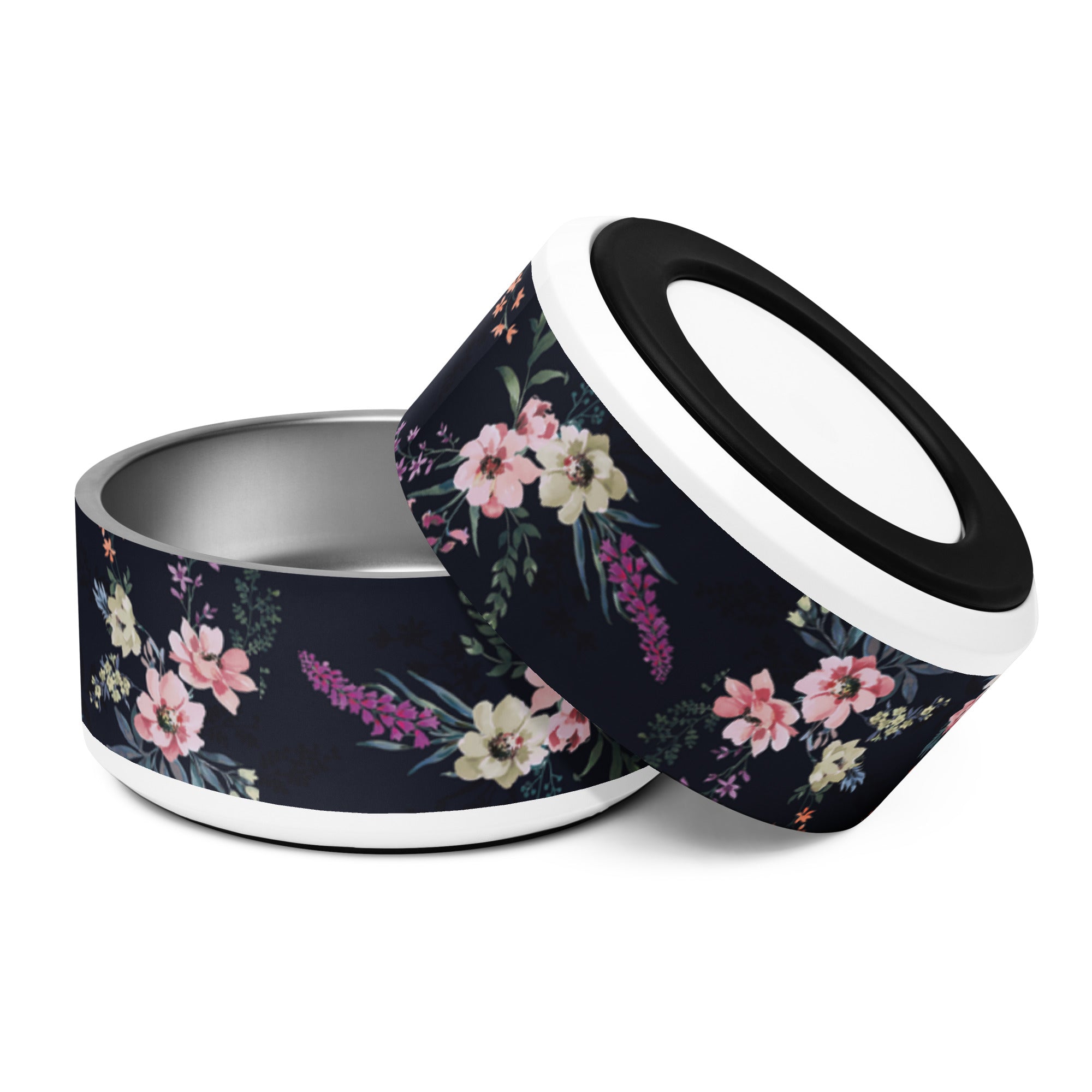 Vintage Victorian Florals Pet bowl