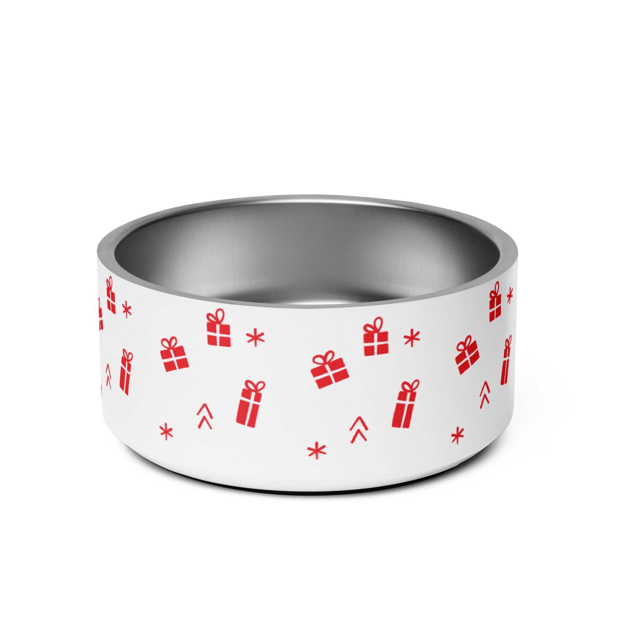 Christmas Gifts Pet Food Bowl, Can be Personalized with Your Pet's Name!