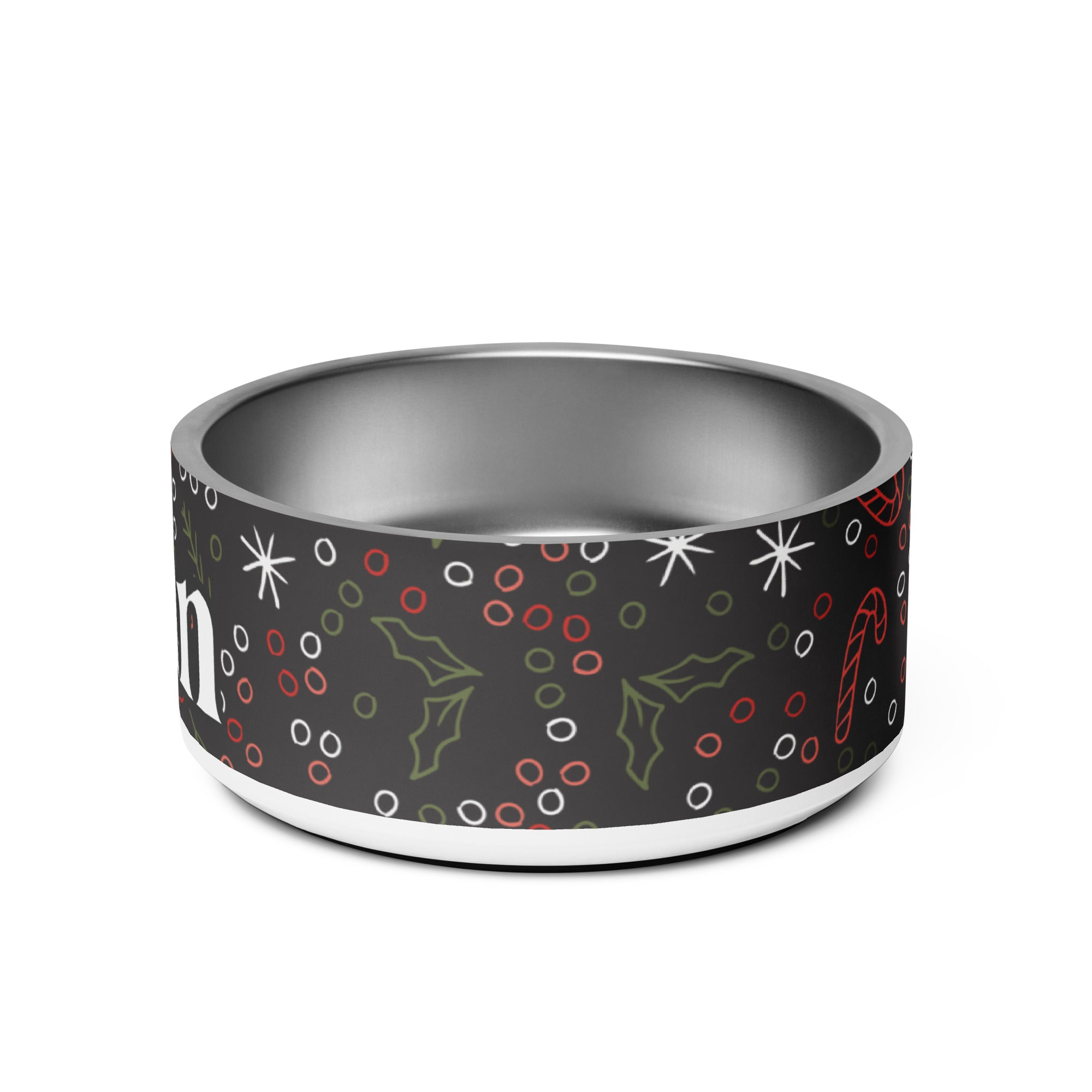 Holiday Christmas Winter Pet bowl