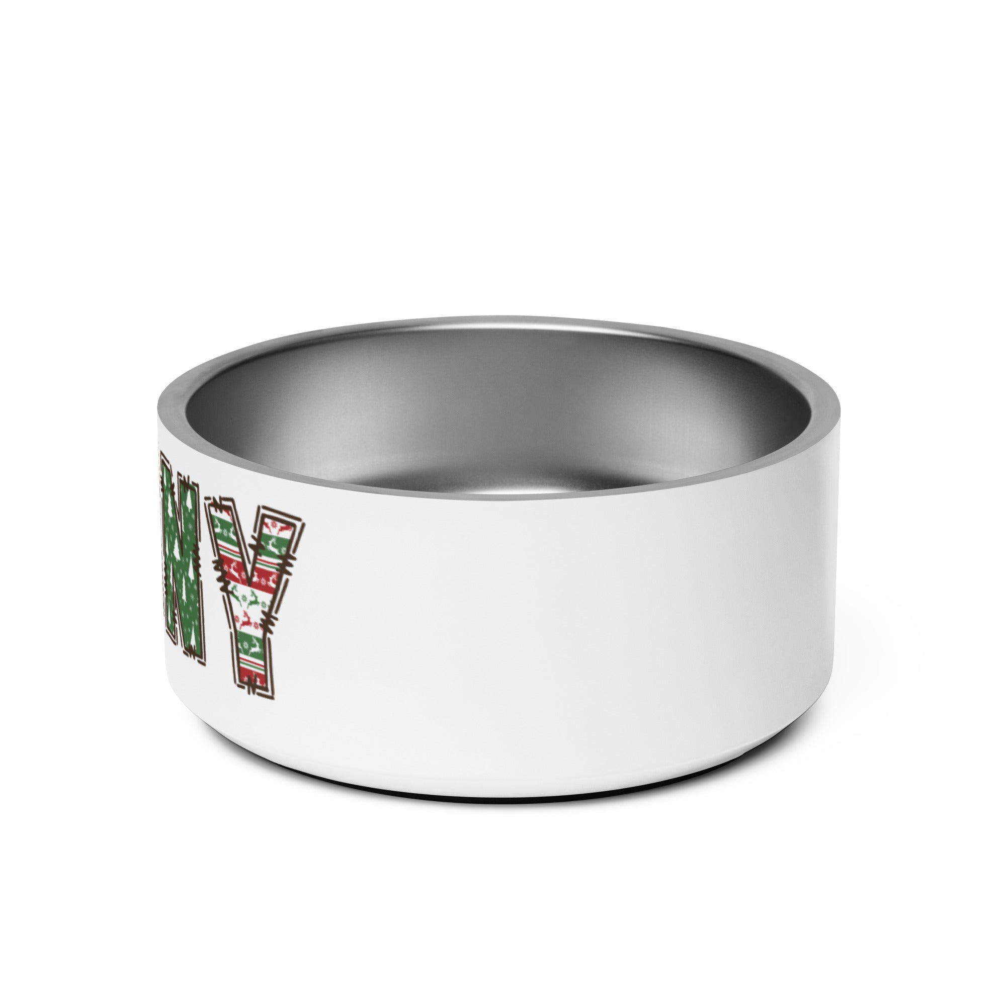 Christmas Letters Pet bowl