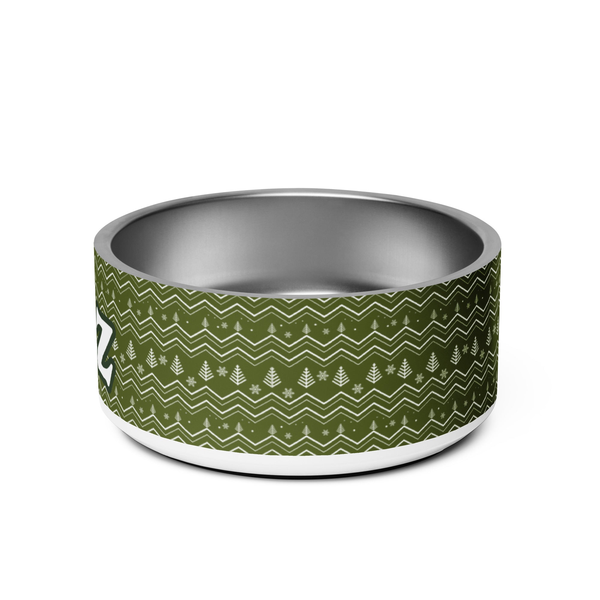 Christmas Minimalist Pattern Pet bowl