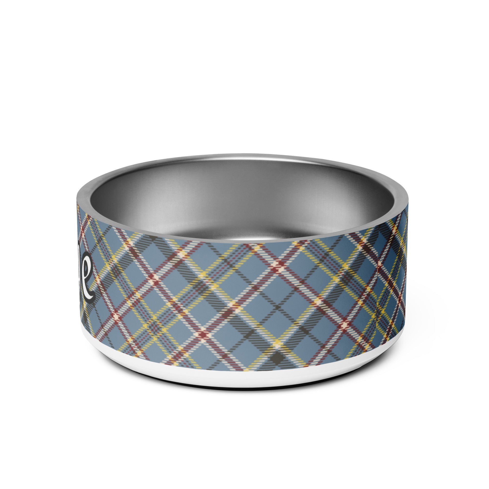 Plaid Pet bowl