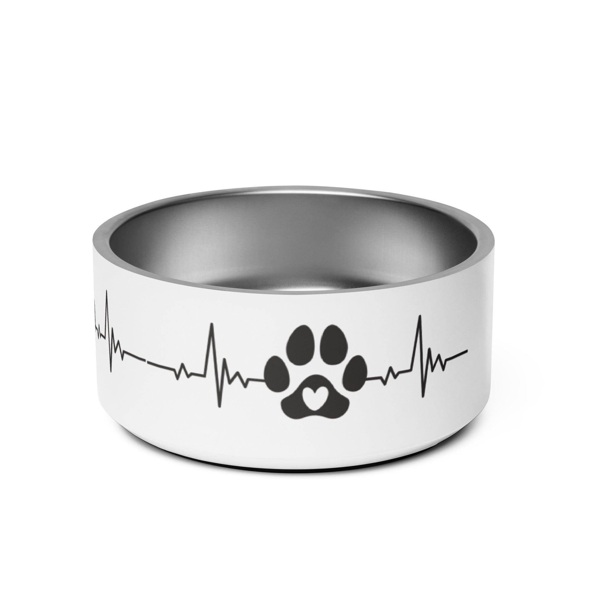 Dog Paw Heartbeat Pet bowl