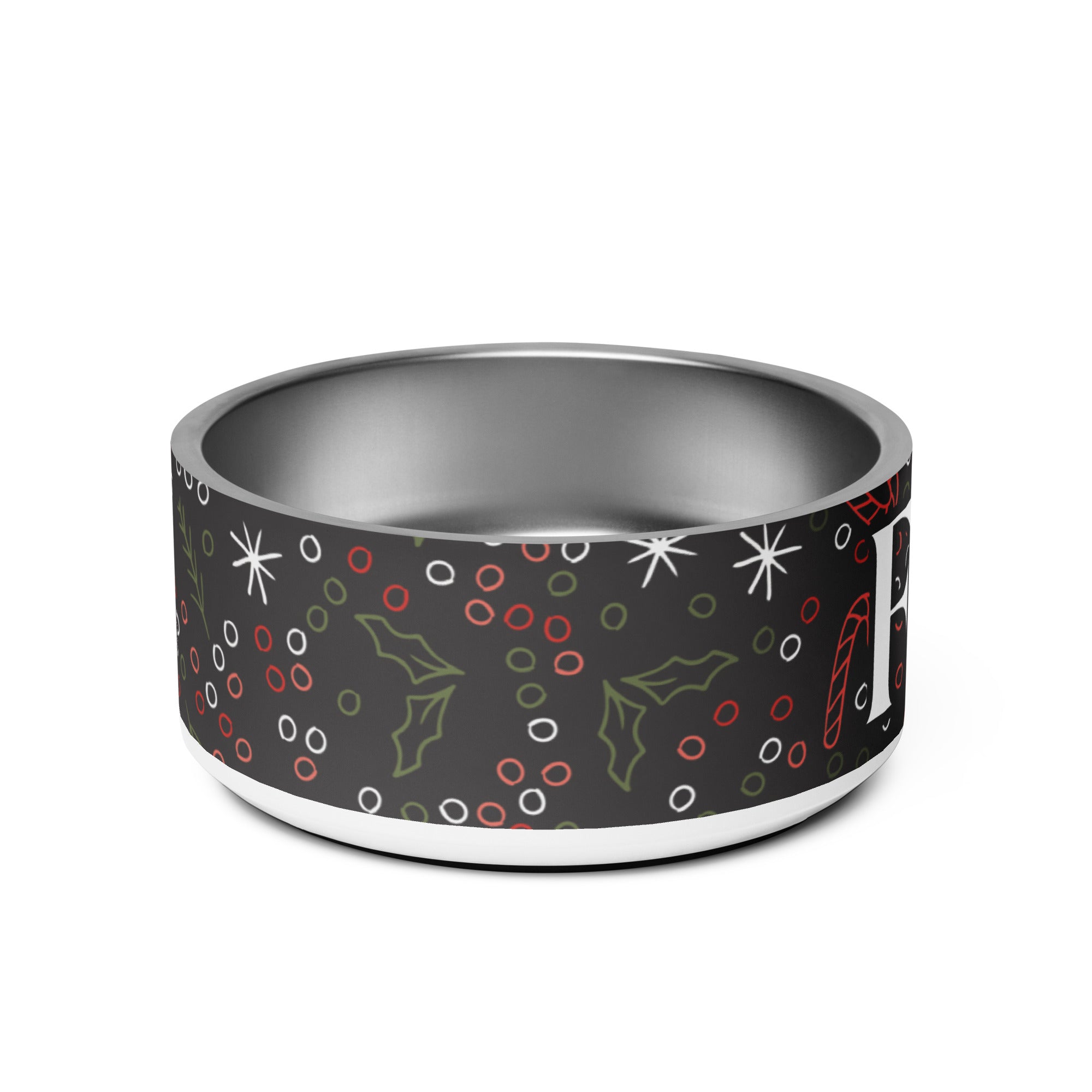 Holiday Christmas Winter Pet bowl